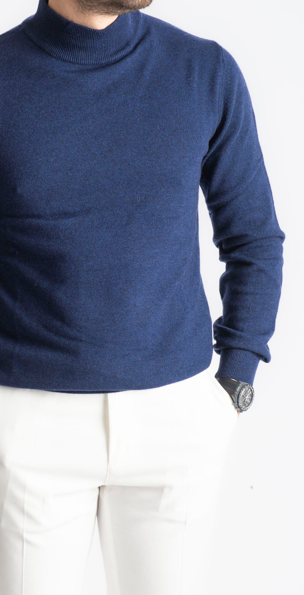 Lupetto Cashmere Blu - SEASON LAB