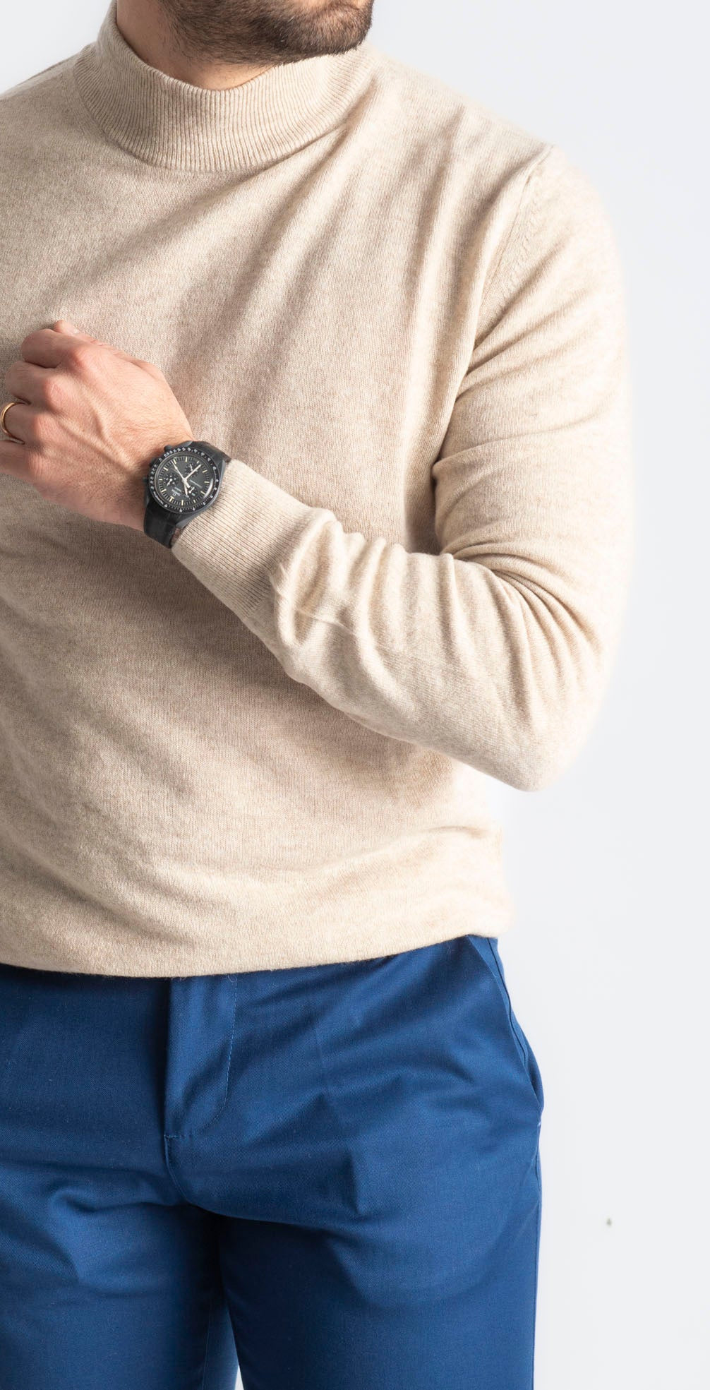 Lupetto Cashmere Sabbia - SEASON LAB