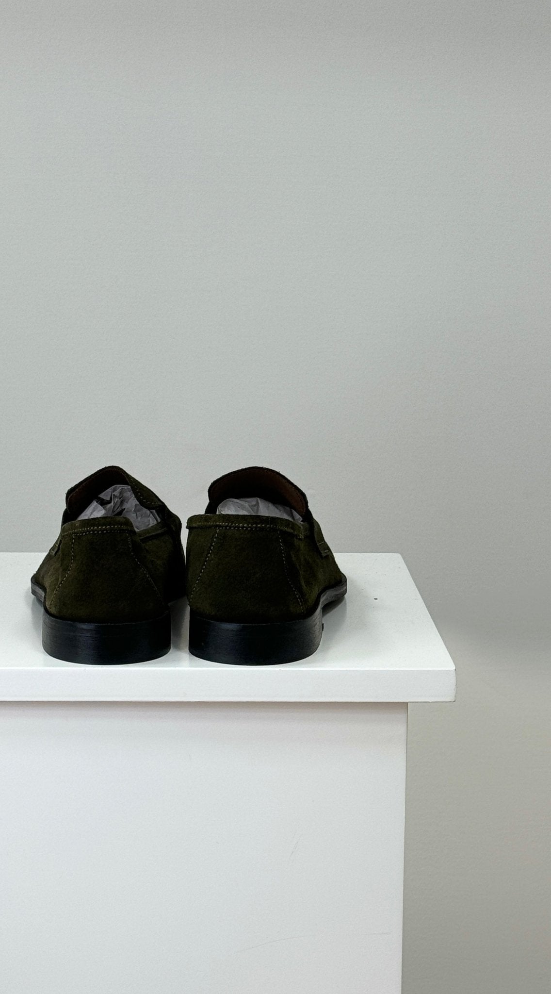 Mocassino Uomo Camoscio Verde - SEASON LAB