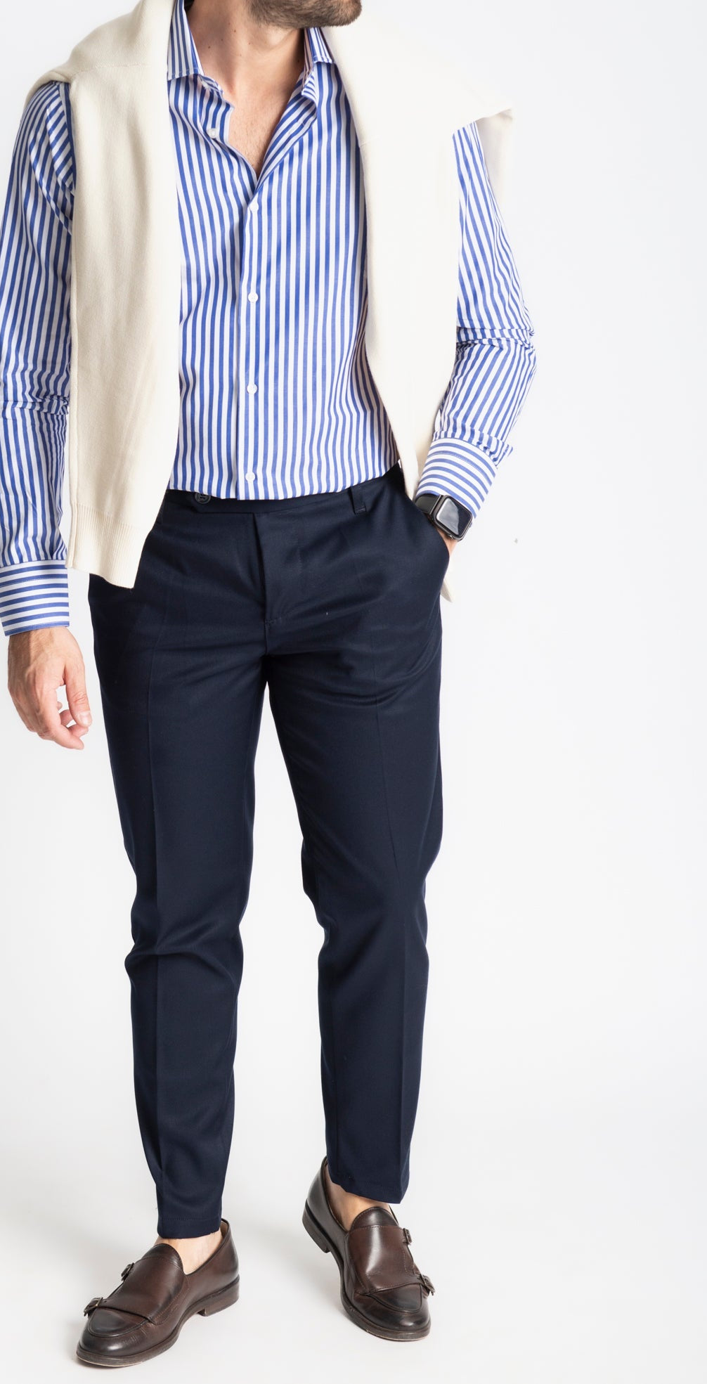 Pantalone Uomo Tennessee Blu Notte - SEASON LAB