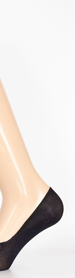 Soletta in Filo di Scozia con Silicone Nero