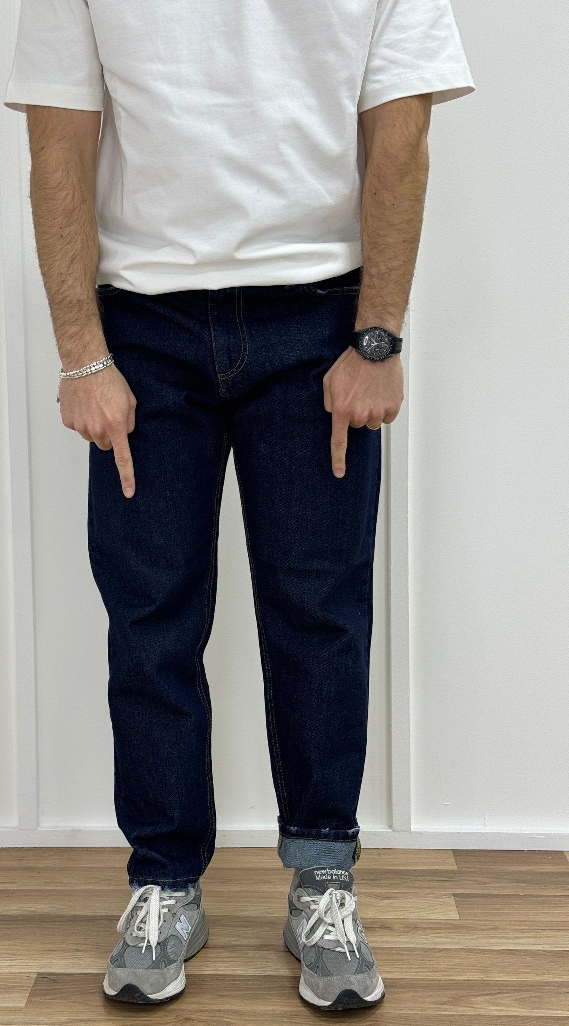 Jeans Uomo Regular Fit Lavaggio Zero - SEASON LAB