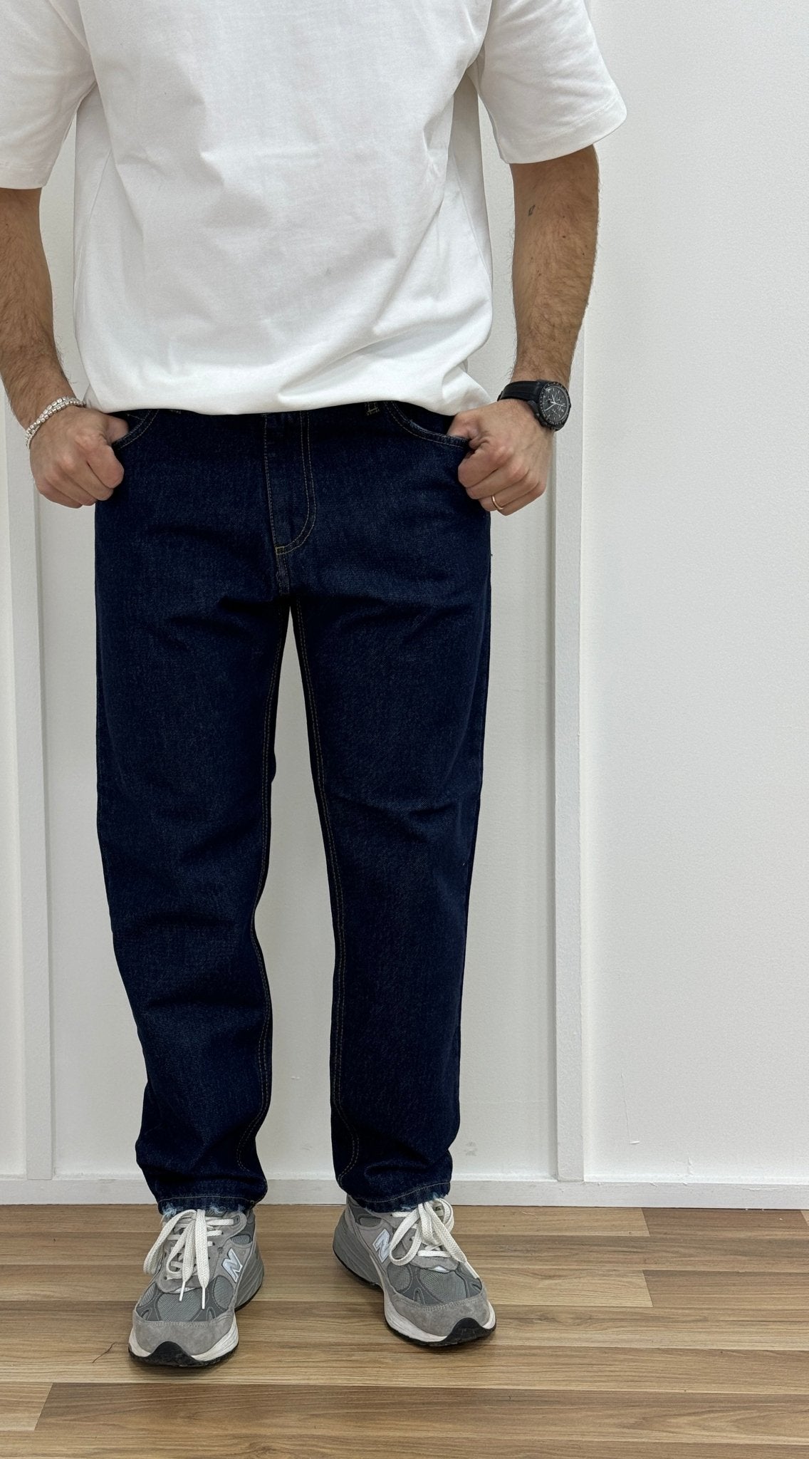 Jeans Uomo Regular Fit Lavaggio Zero - SEASON LAB
