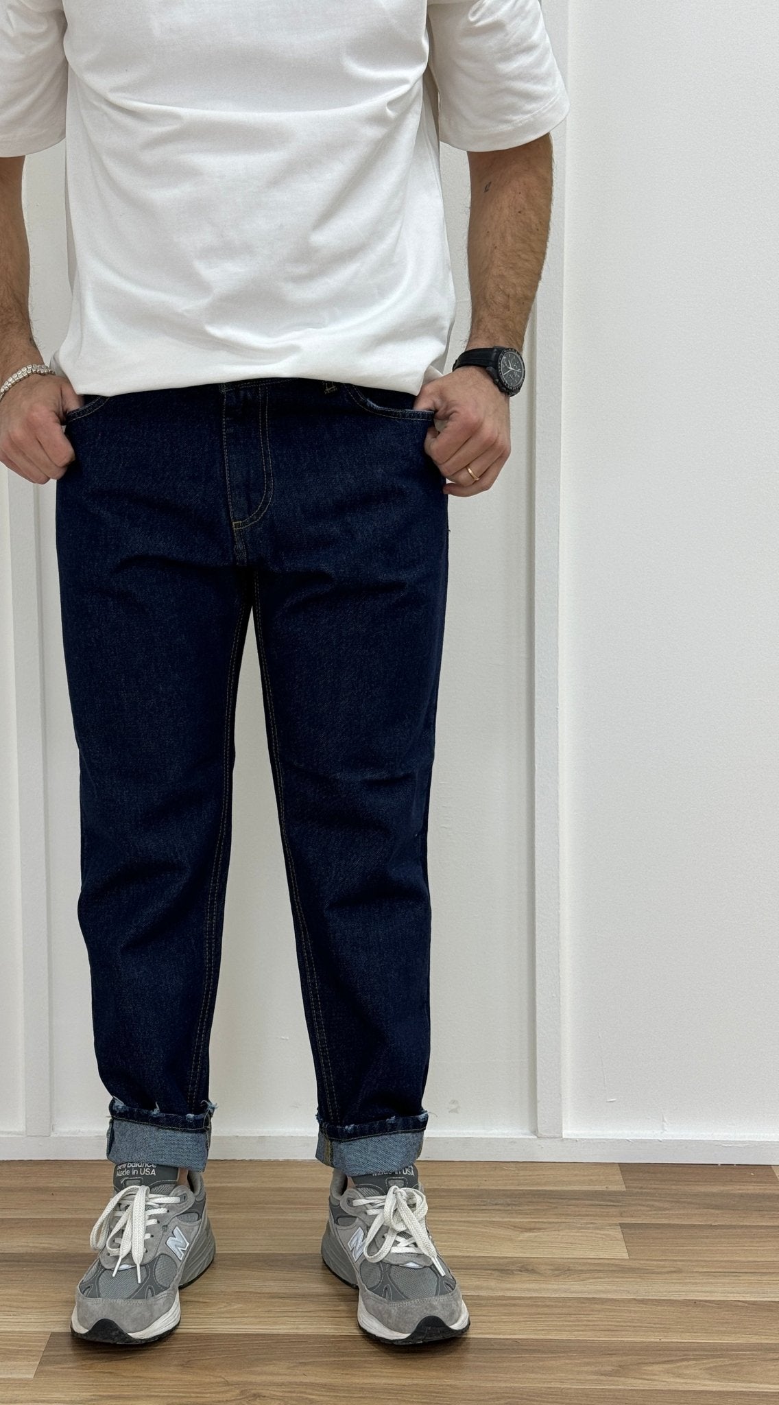 Jeans Uomo Regular Fit Lavaggio Zero - SEASON LAB