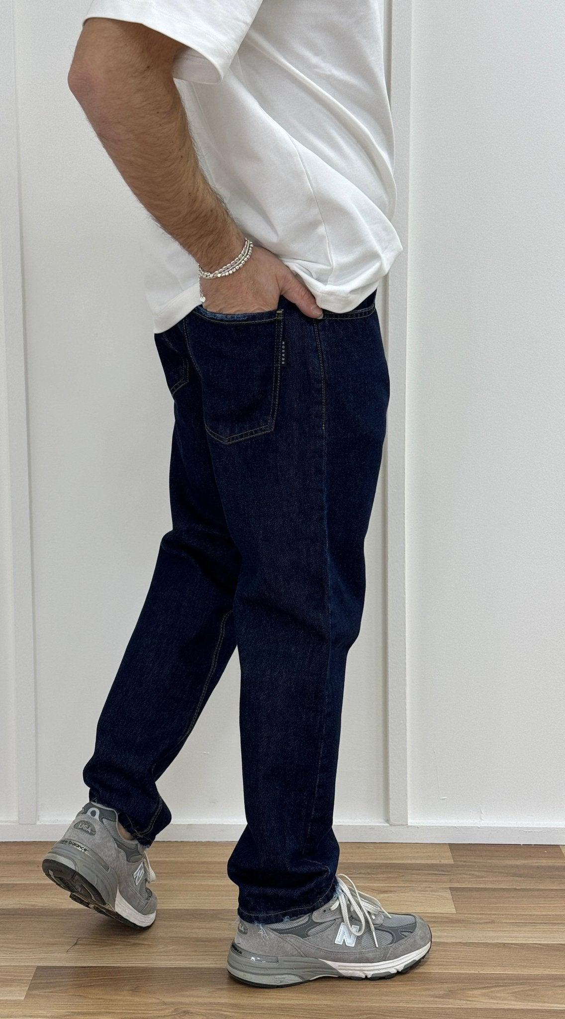 Jeans Uomo Regular Fit Lavaggio Zero - SEASON LAB