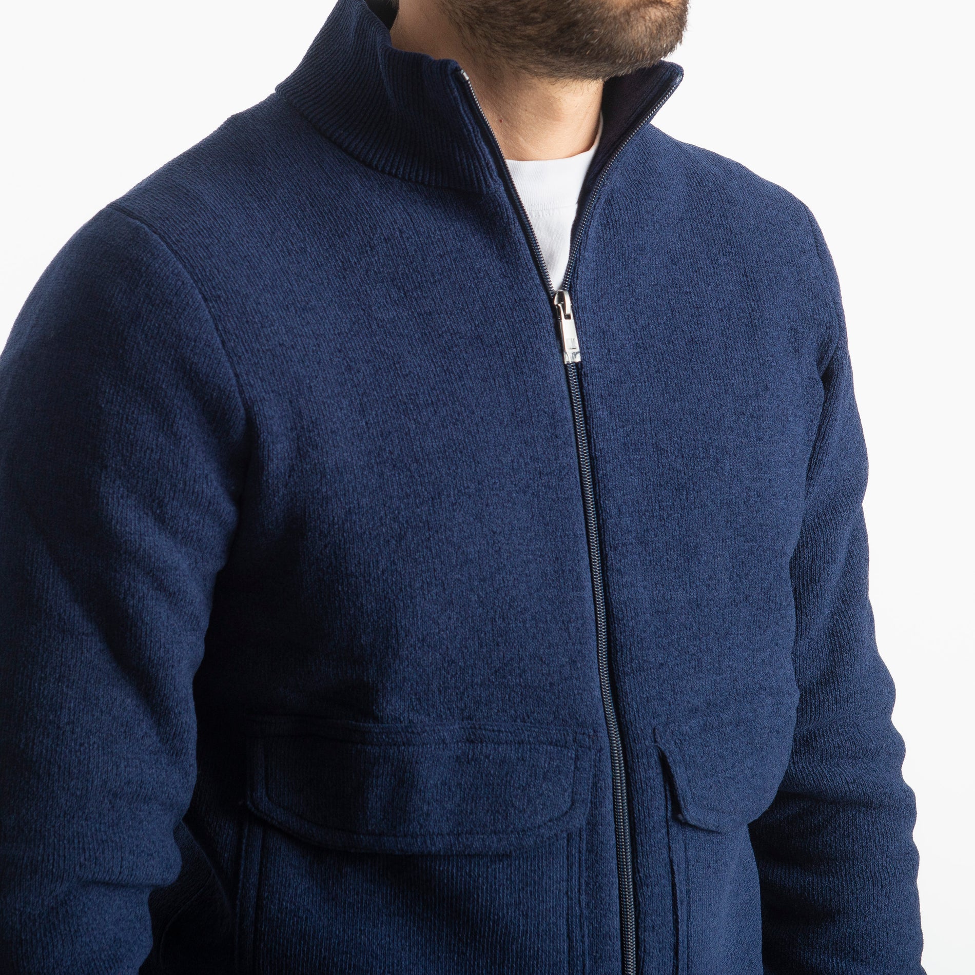 Maglia Giubbotto 754192 Blu