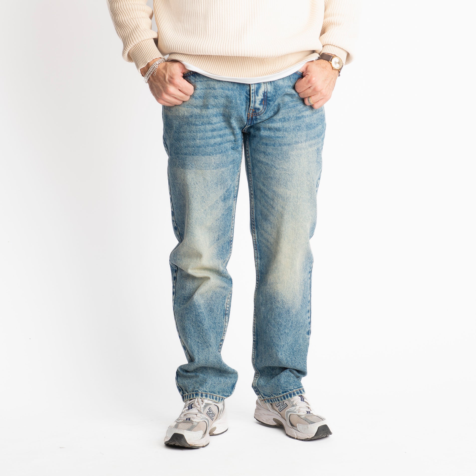 Jeans Baggy Fit Sabbiato 03