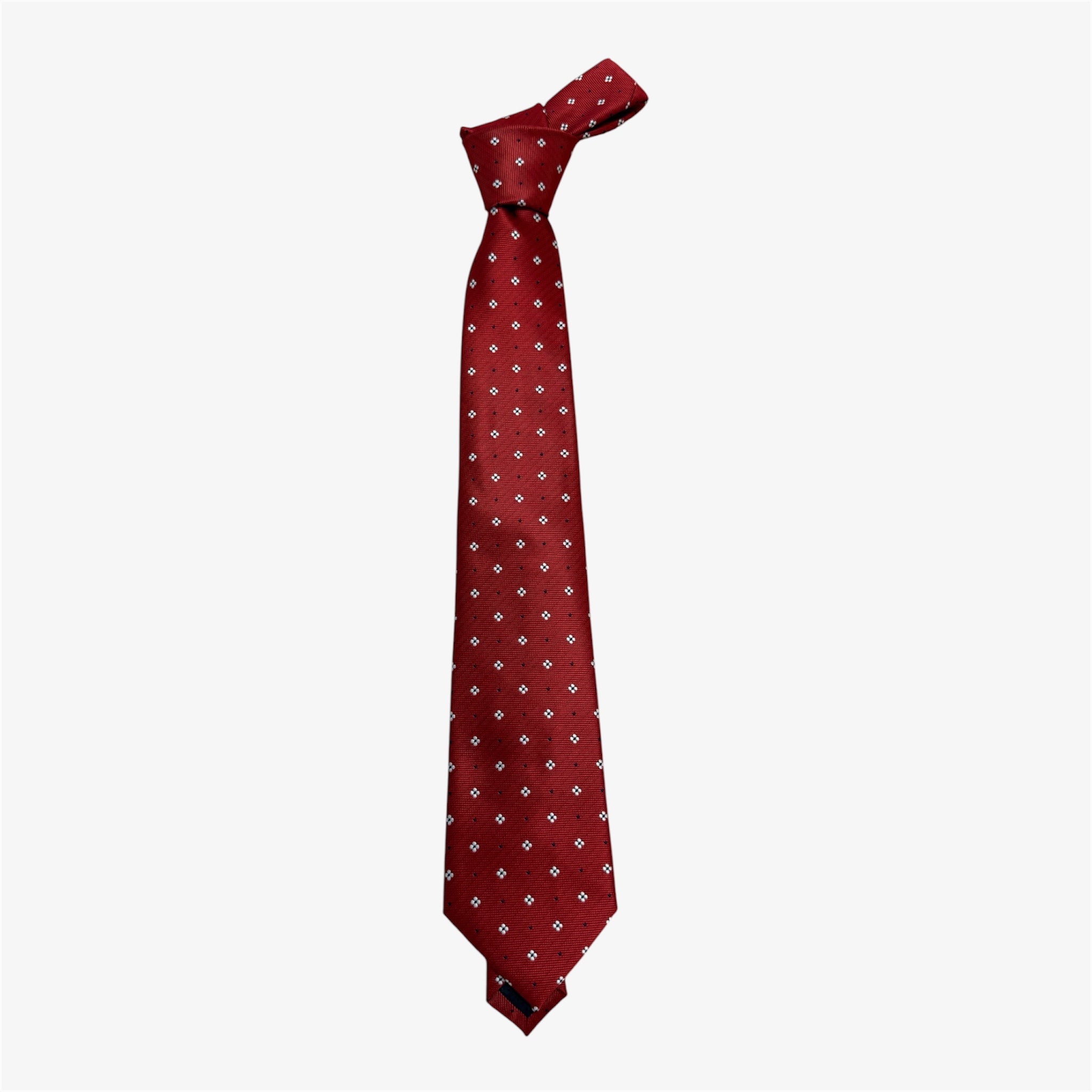 Cravatta Fondo Rosso 02