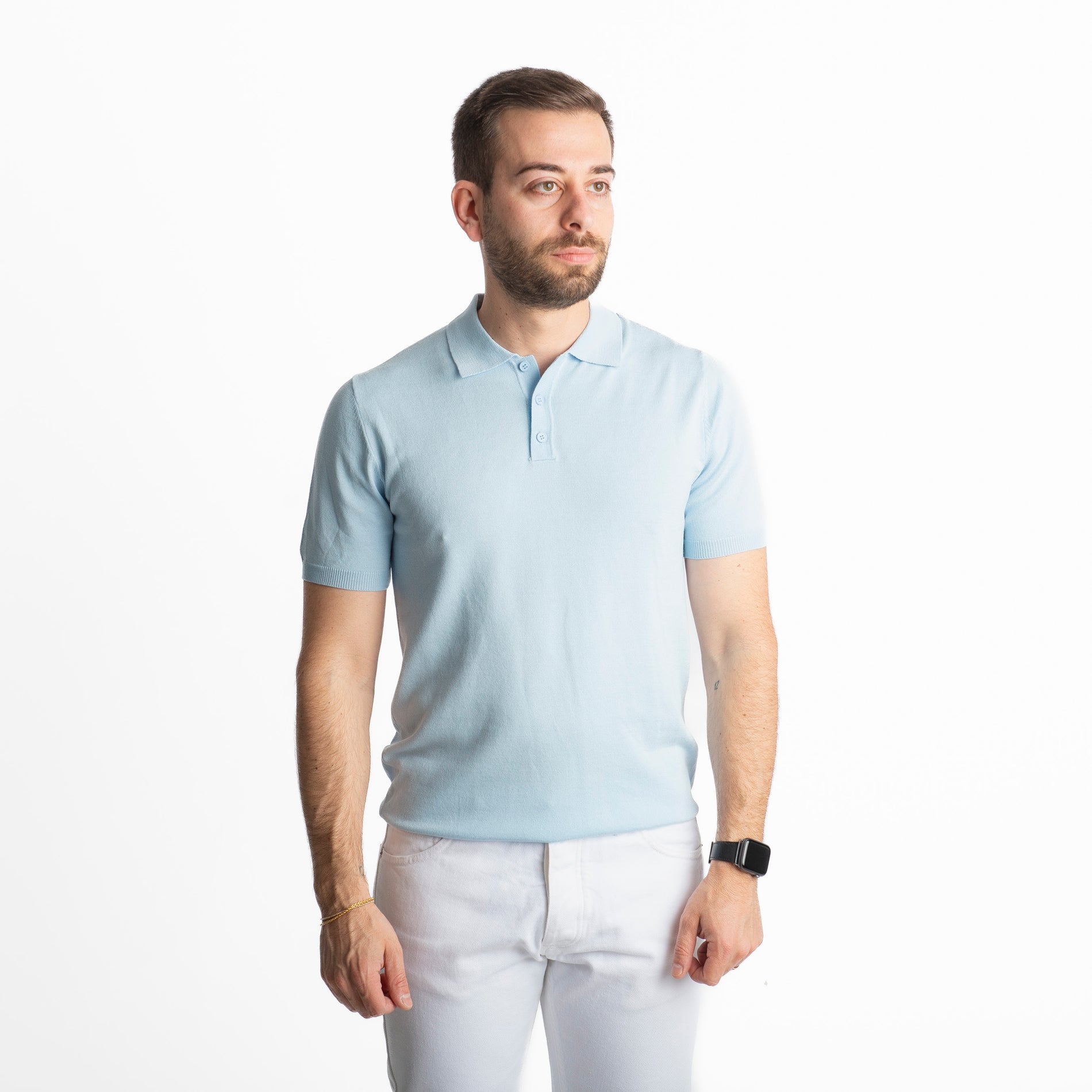 Polo Uomo Tenerife Celeste
