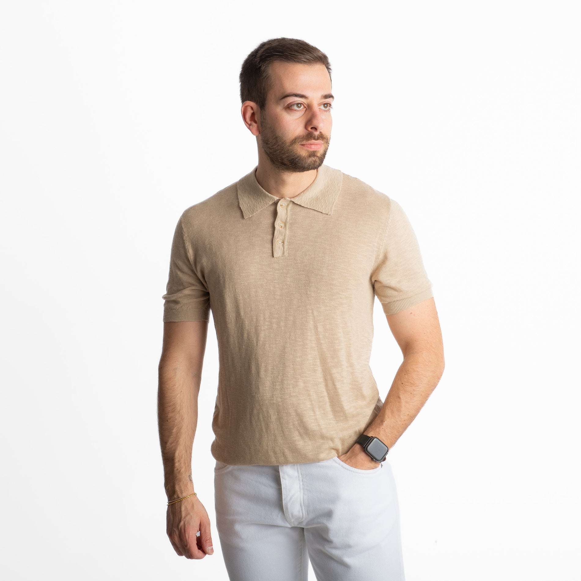 Polo Uomo Maiori Beige