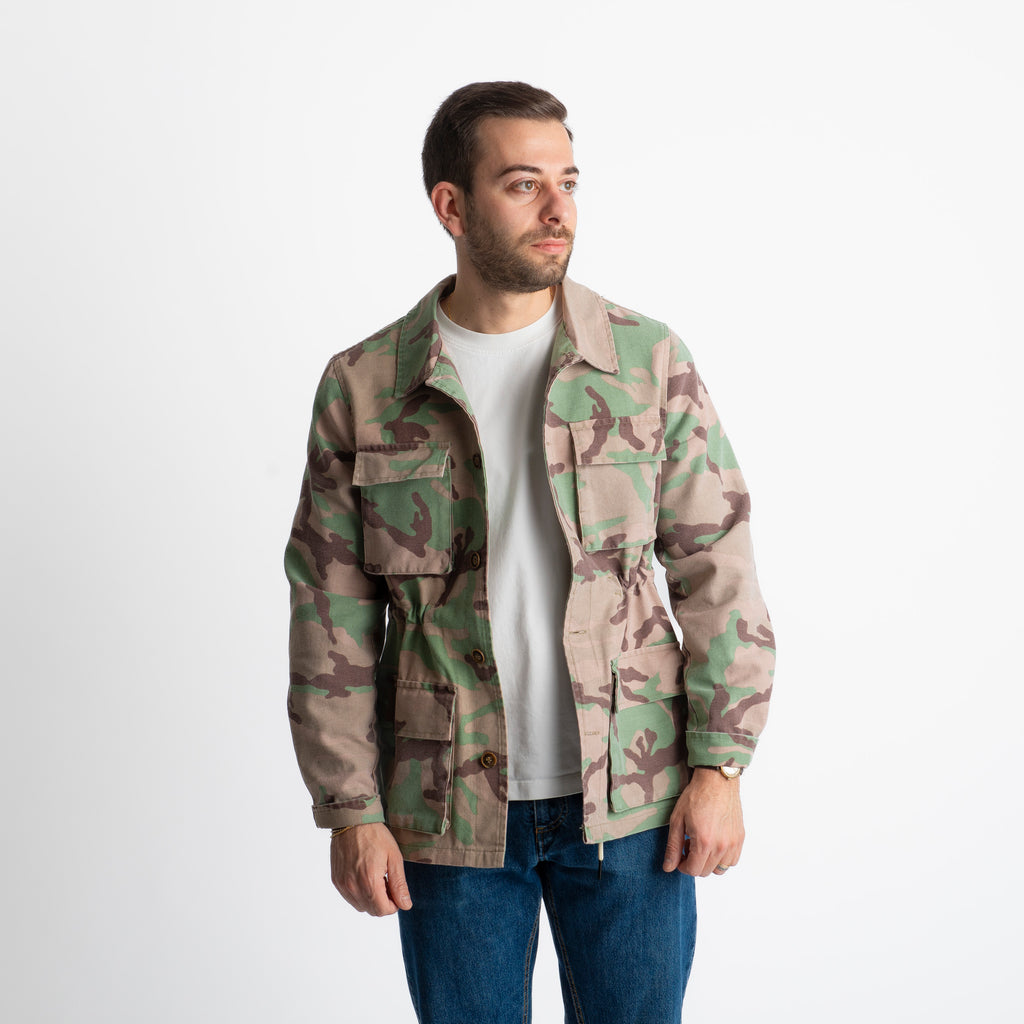 Sahariana Camouflage in Cotone