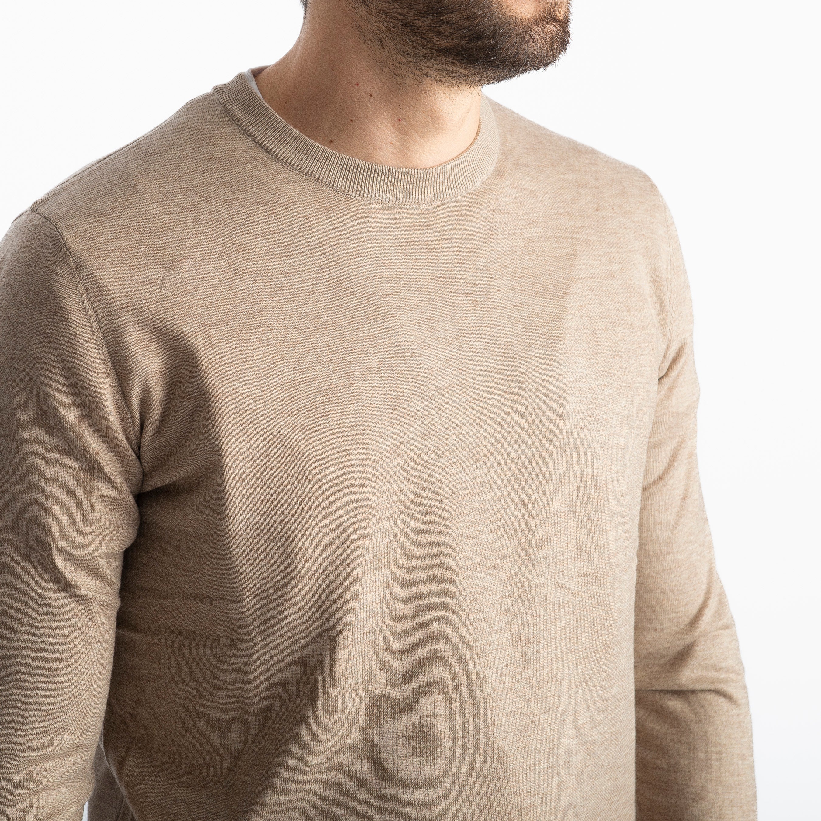 Maglioncino Girocollo X701 Beige