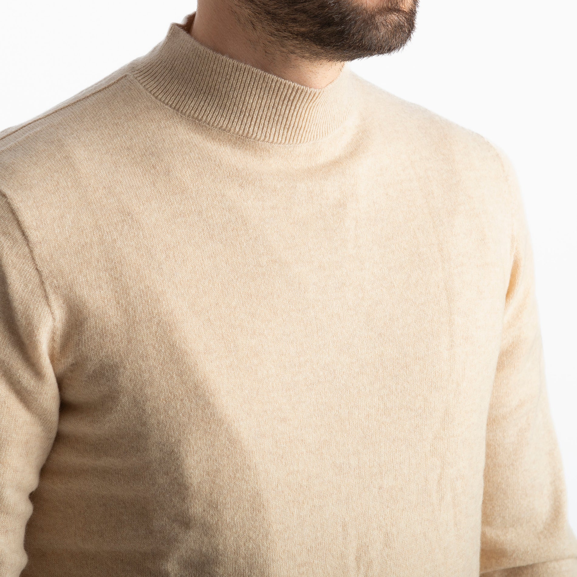 Lupetto In Cashmere C10 Beige