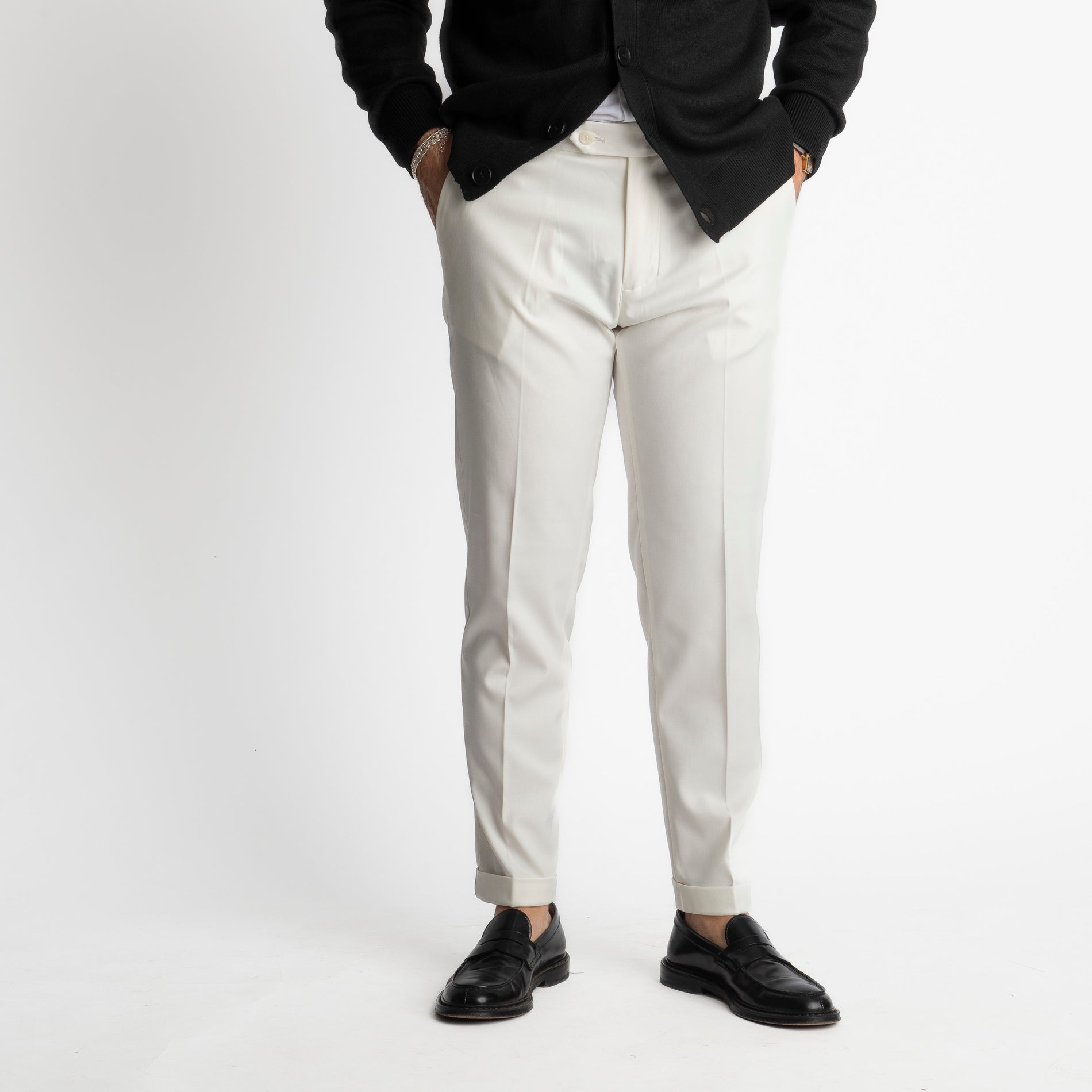 Pantalone Tennesse TO8OO8 Bianco