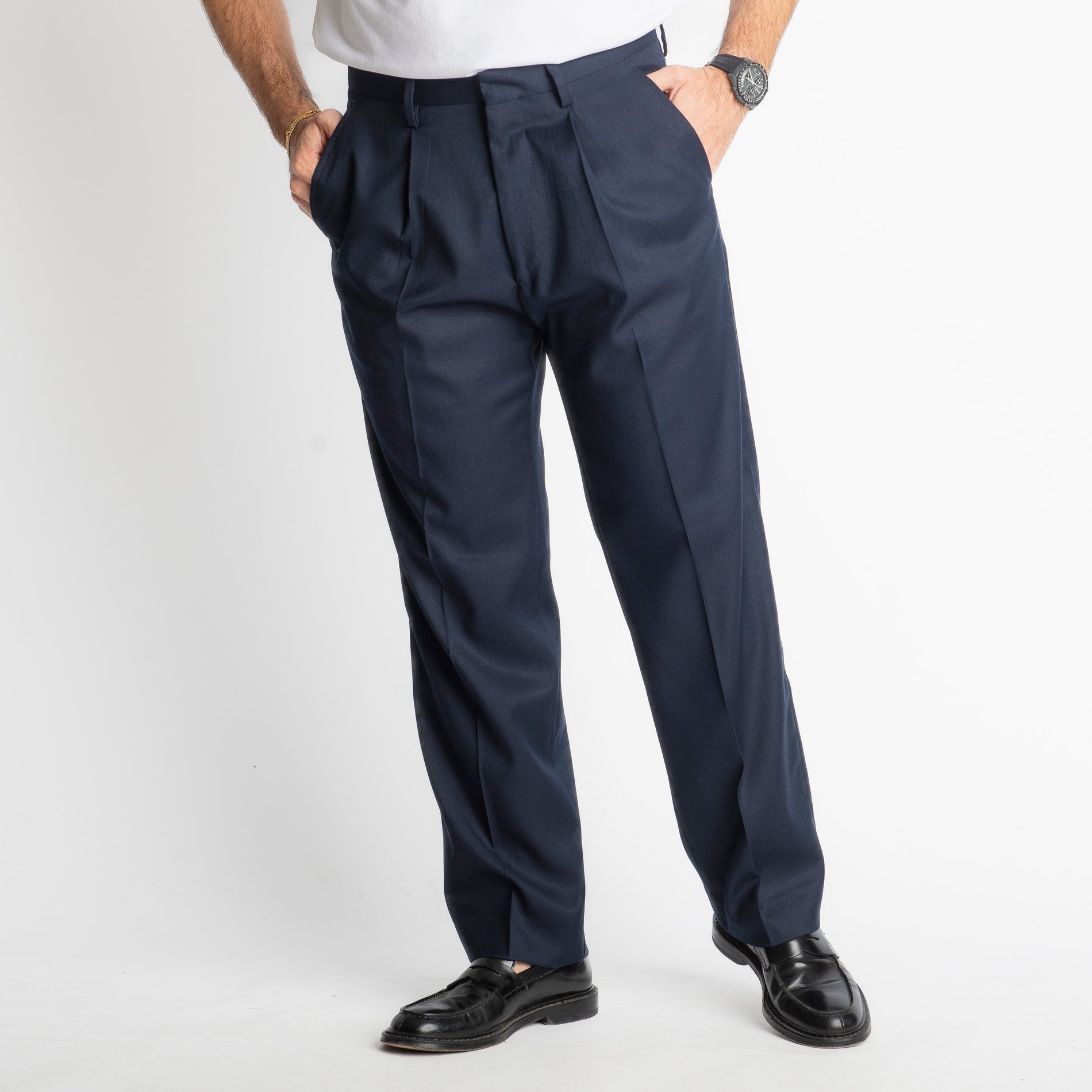 Pantalone Fondo Ampio Tennesse TO8015 Blu