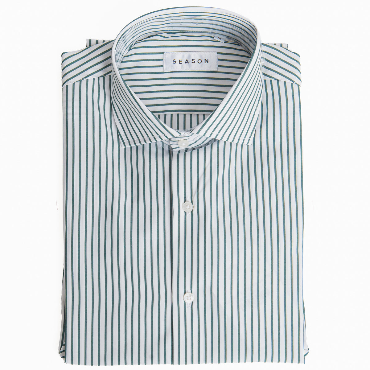 Camicia Rigata Verde 276