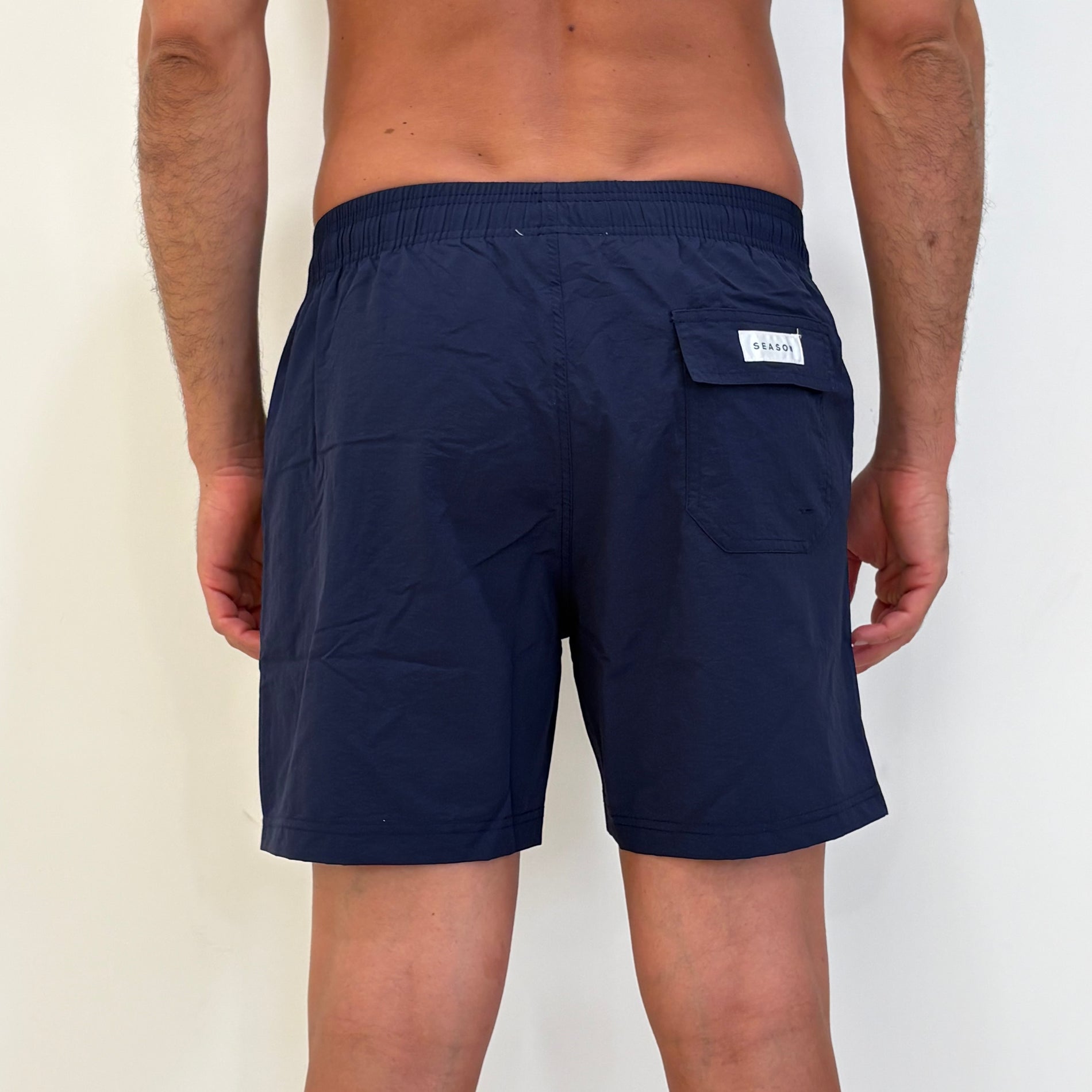 Costume Mare Tinta Unita Blu