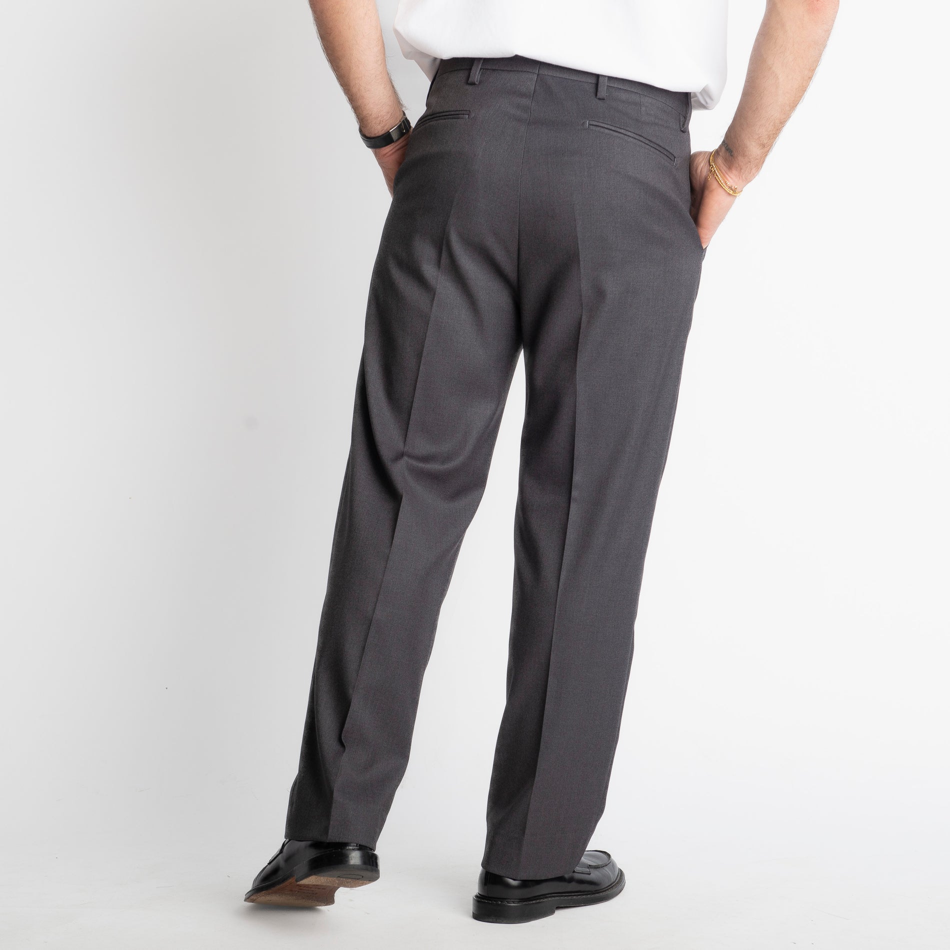 Pantalone Fondo Ampio Tennesse TO8015 Grigio