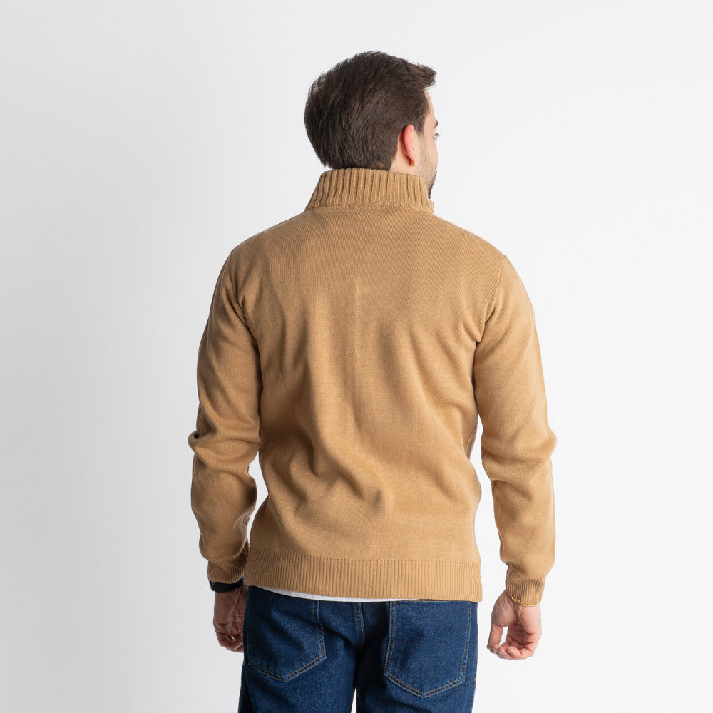 Maglione Barolo Doppio Cursore Beige