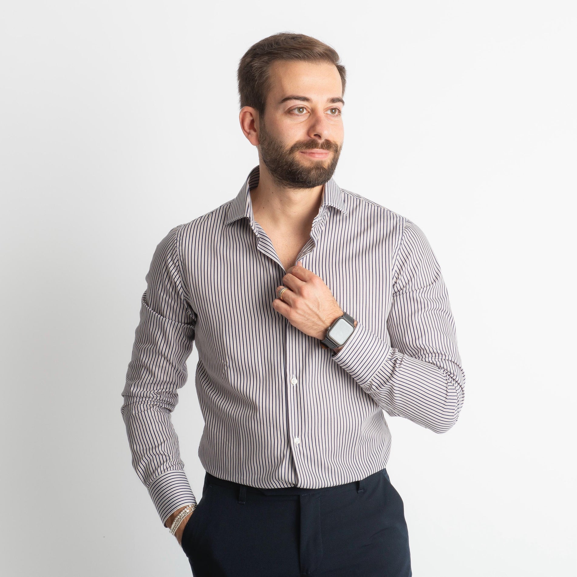 Camicia 520 Rigo Blu Notte
