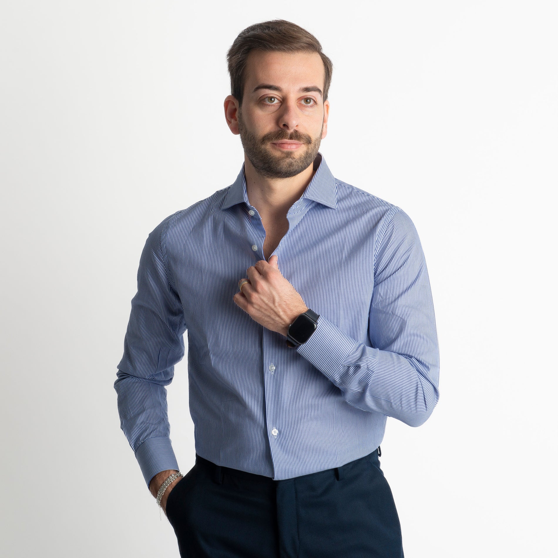Camicia Bari 420 Rigo Blu