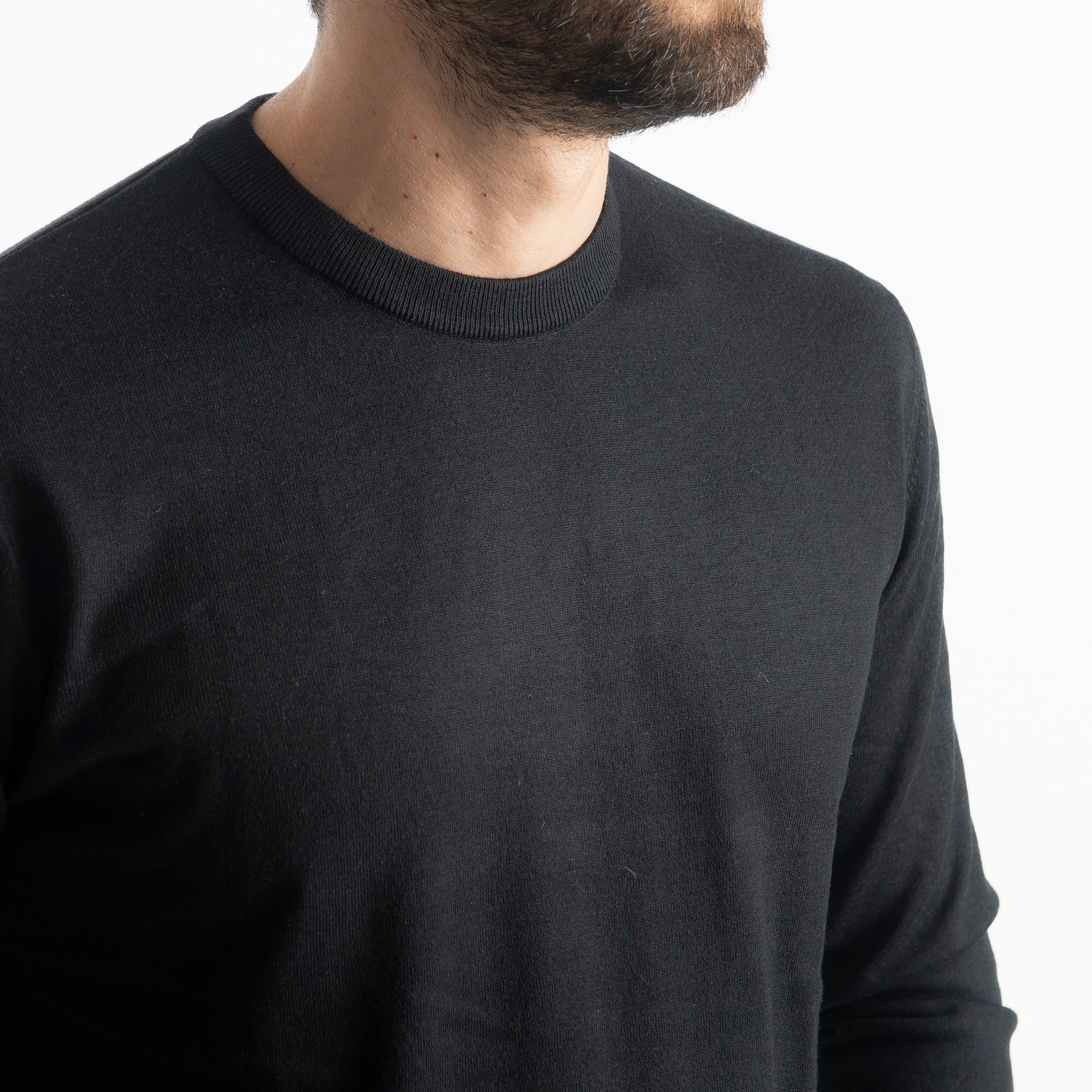 Maglioncino Girocollo X701 Nero