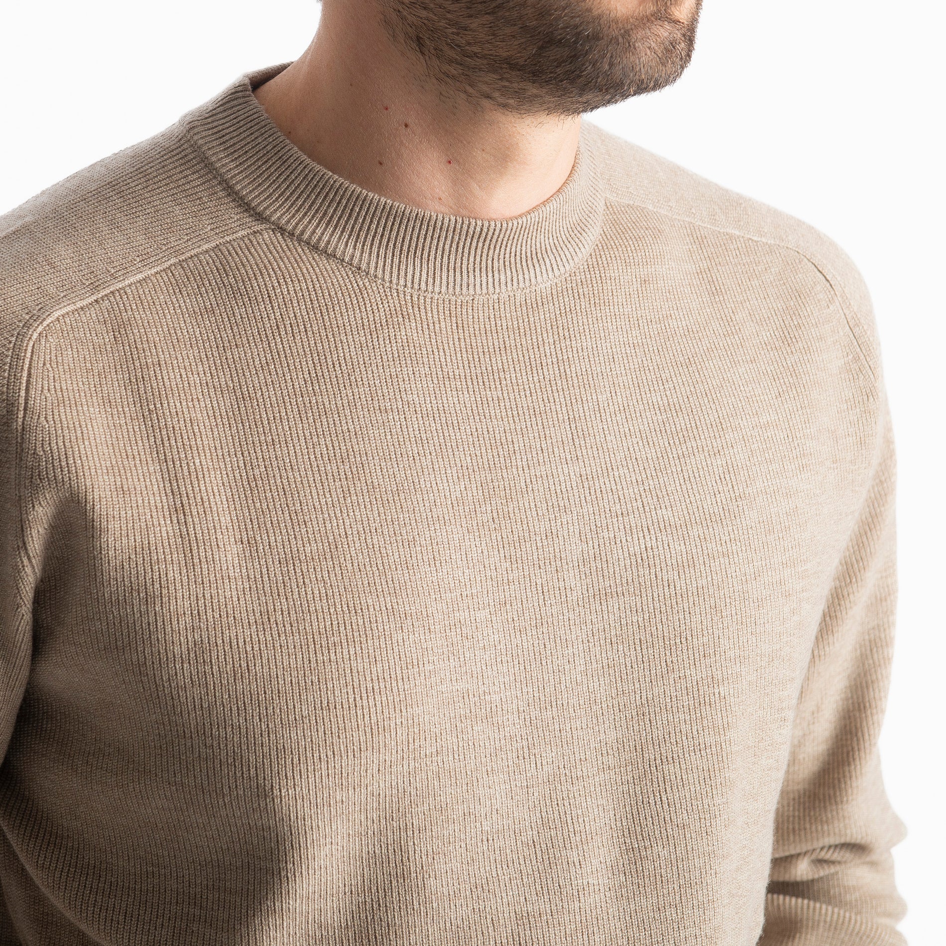 Maglioncino X875 A Costine Beige