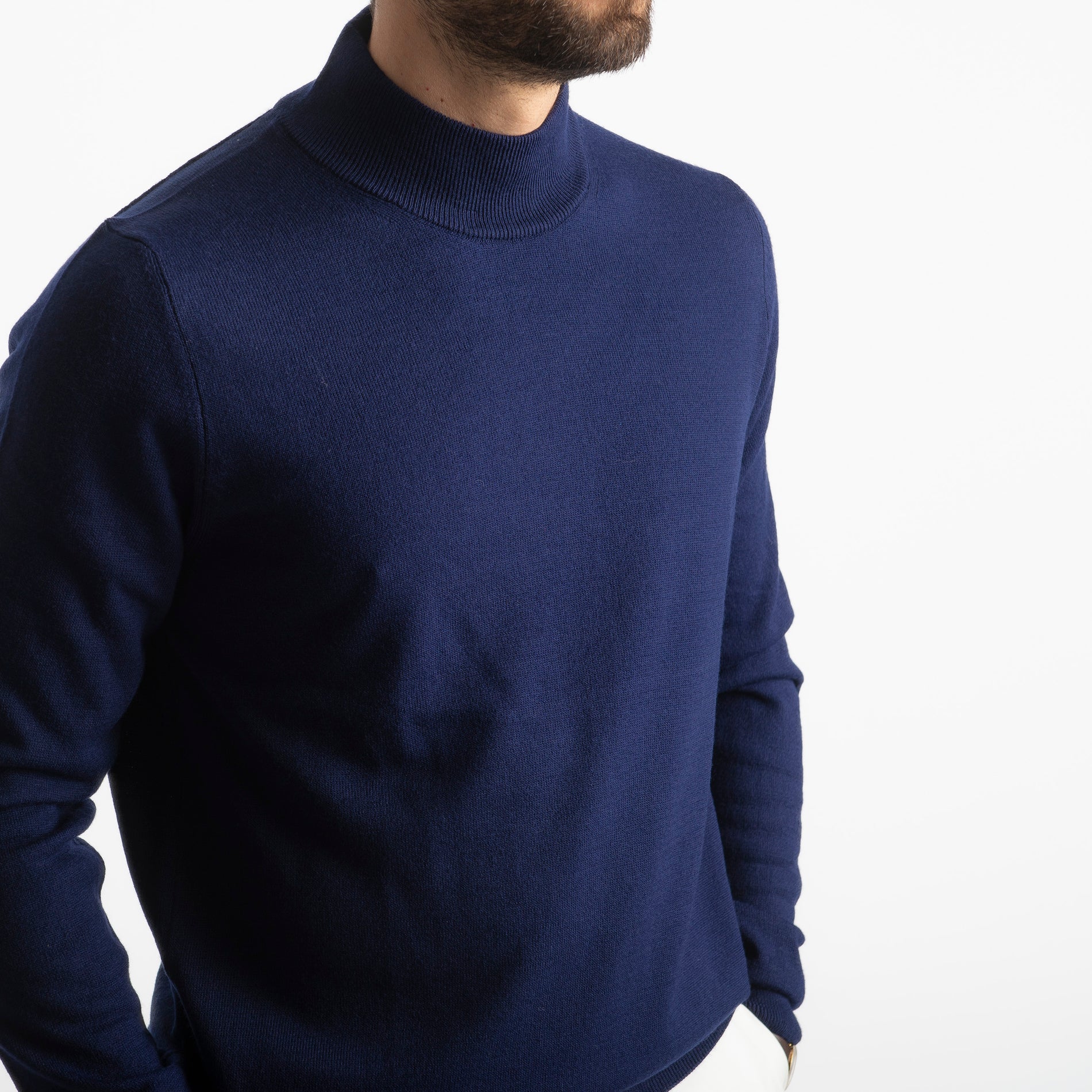 Lupetto Lana Merinos Blu