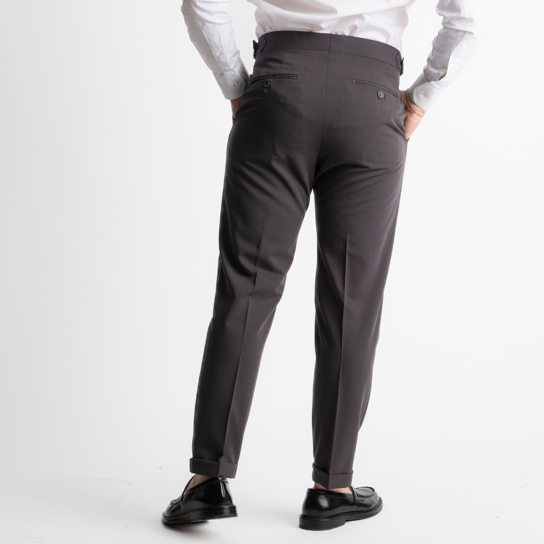 Pantalone Miller doppia Fibbia Grigio