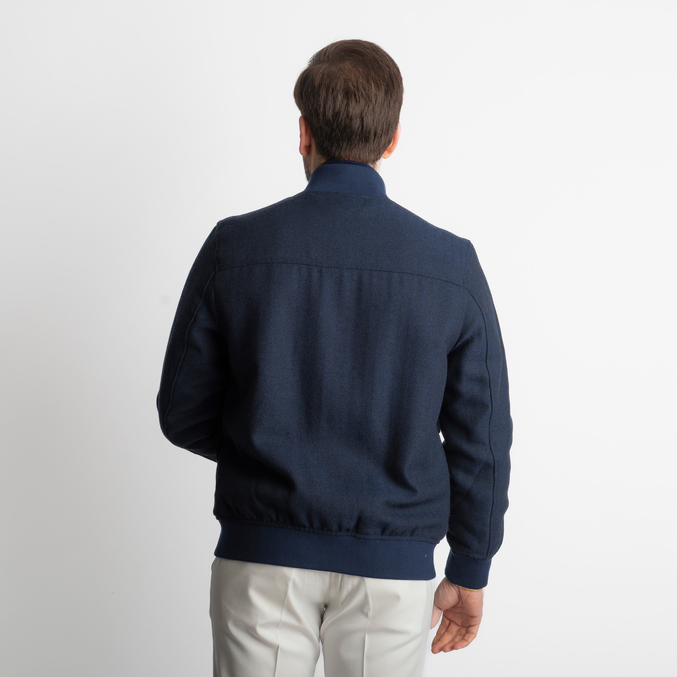 Giubbotto Polo Spigato Blu