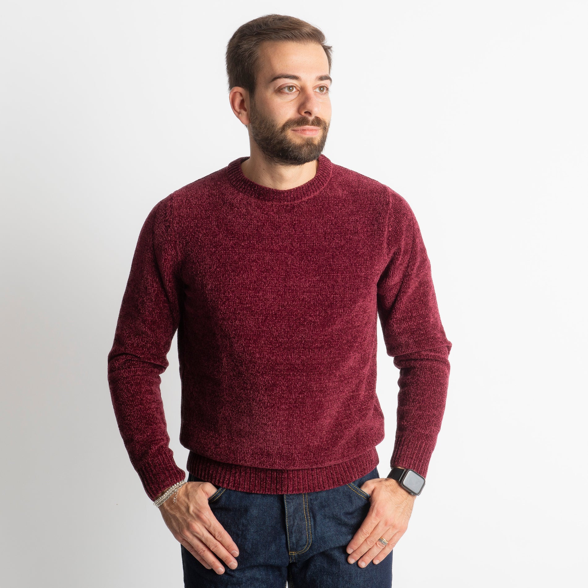 Maglione in Ciniglia 21027 Bordeaux