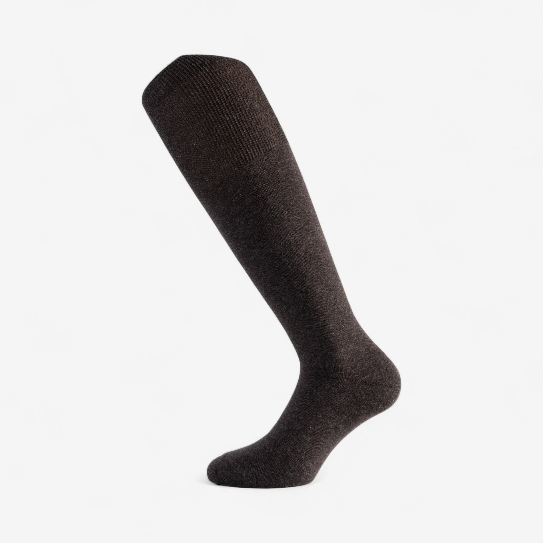 Calza Uomo in Caldo Cotone Lungo U33010 Grigio