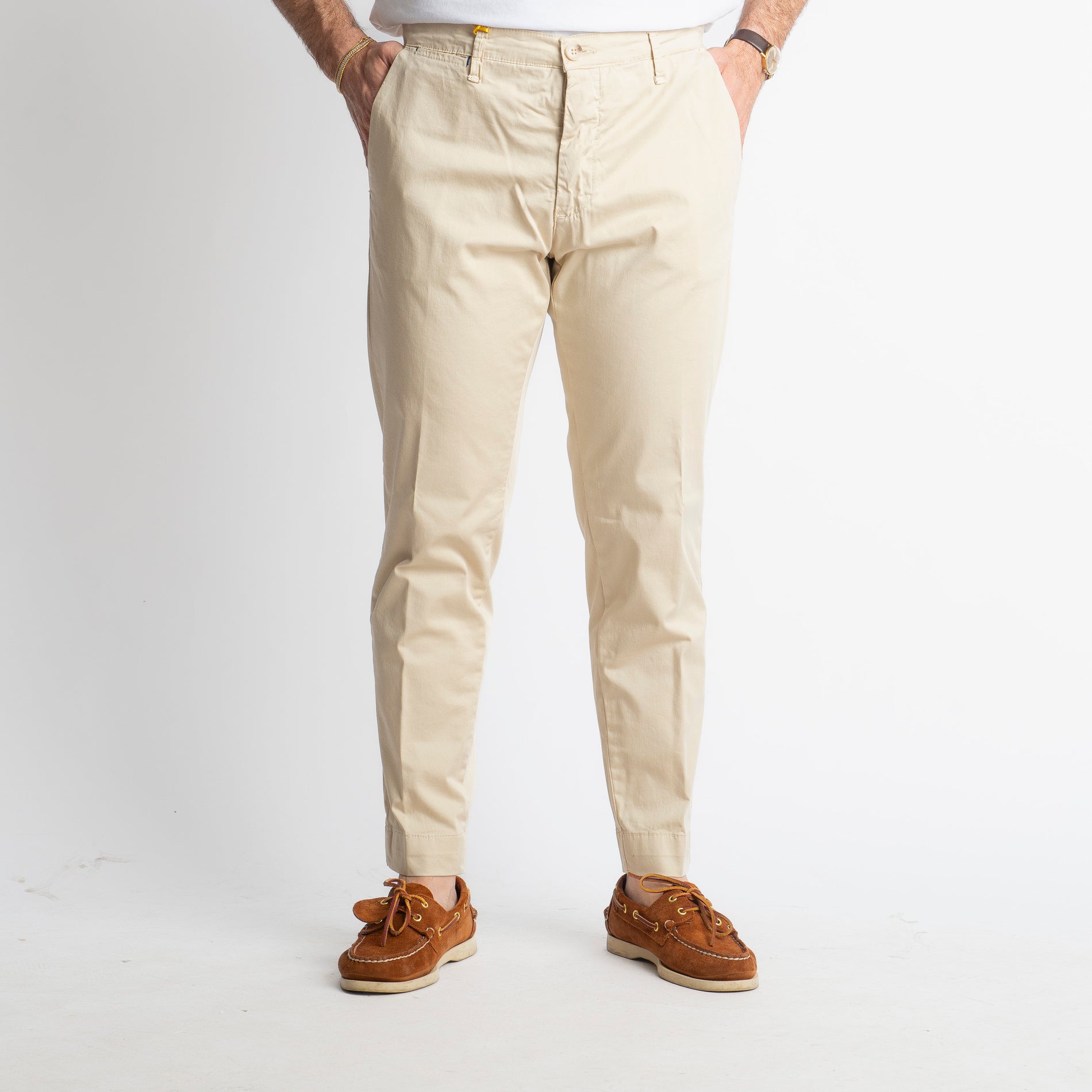 Pantalone Chino Beige