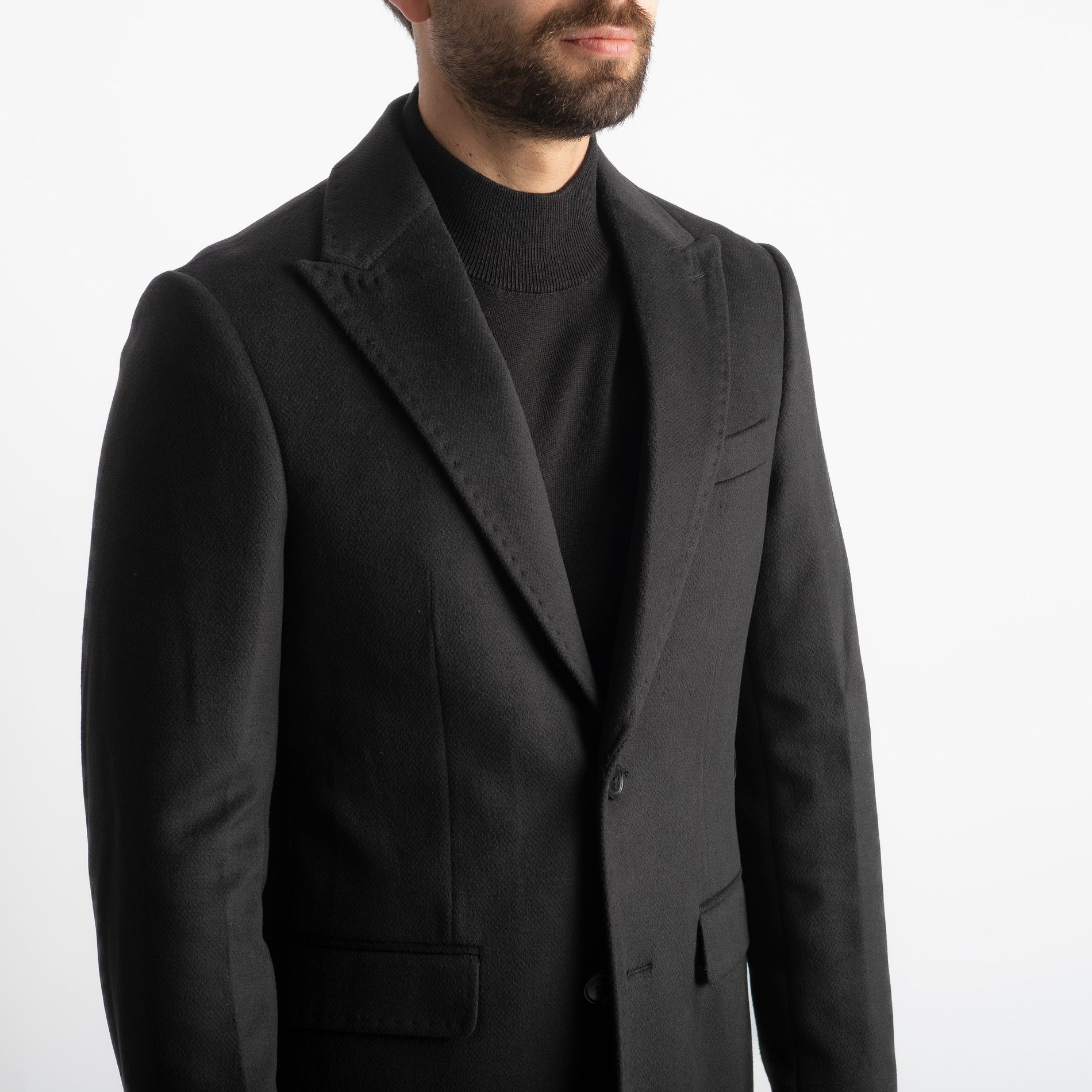 Cappotto Uomo DF18 Nero