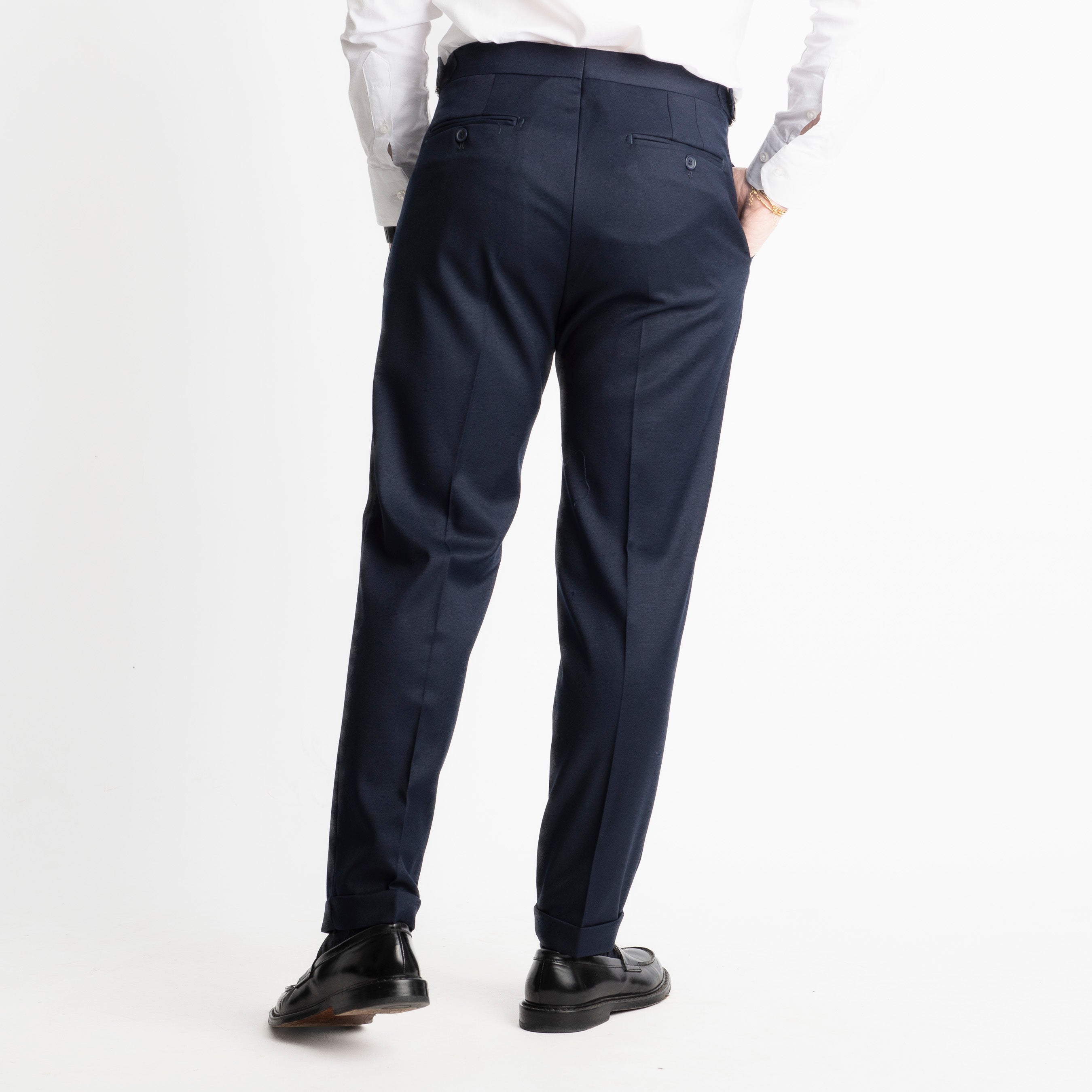 Pantalone Tennesse Doppia Fibbia TO8025 Blu
