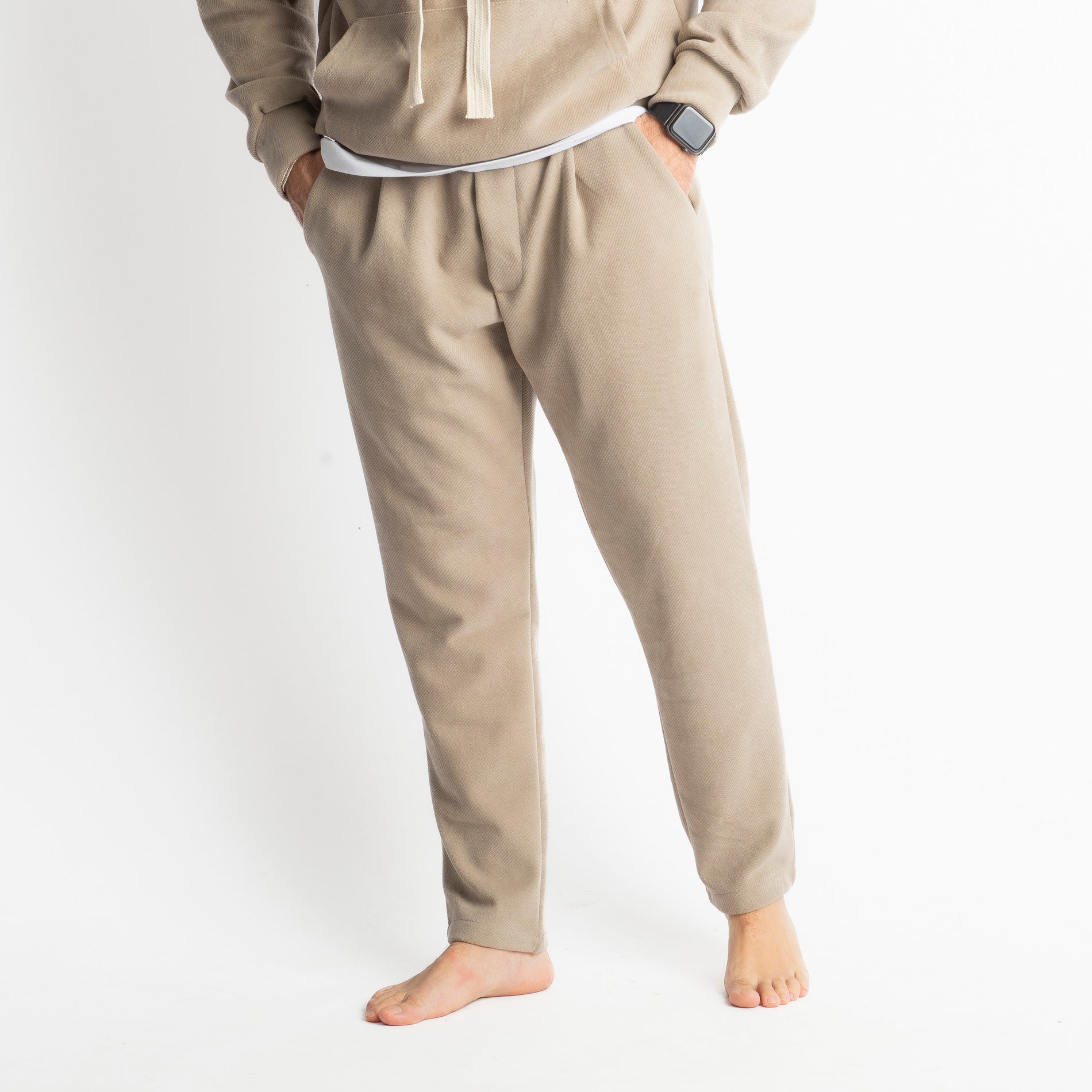 Coordinato Tuta Relax-Fit Tortora