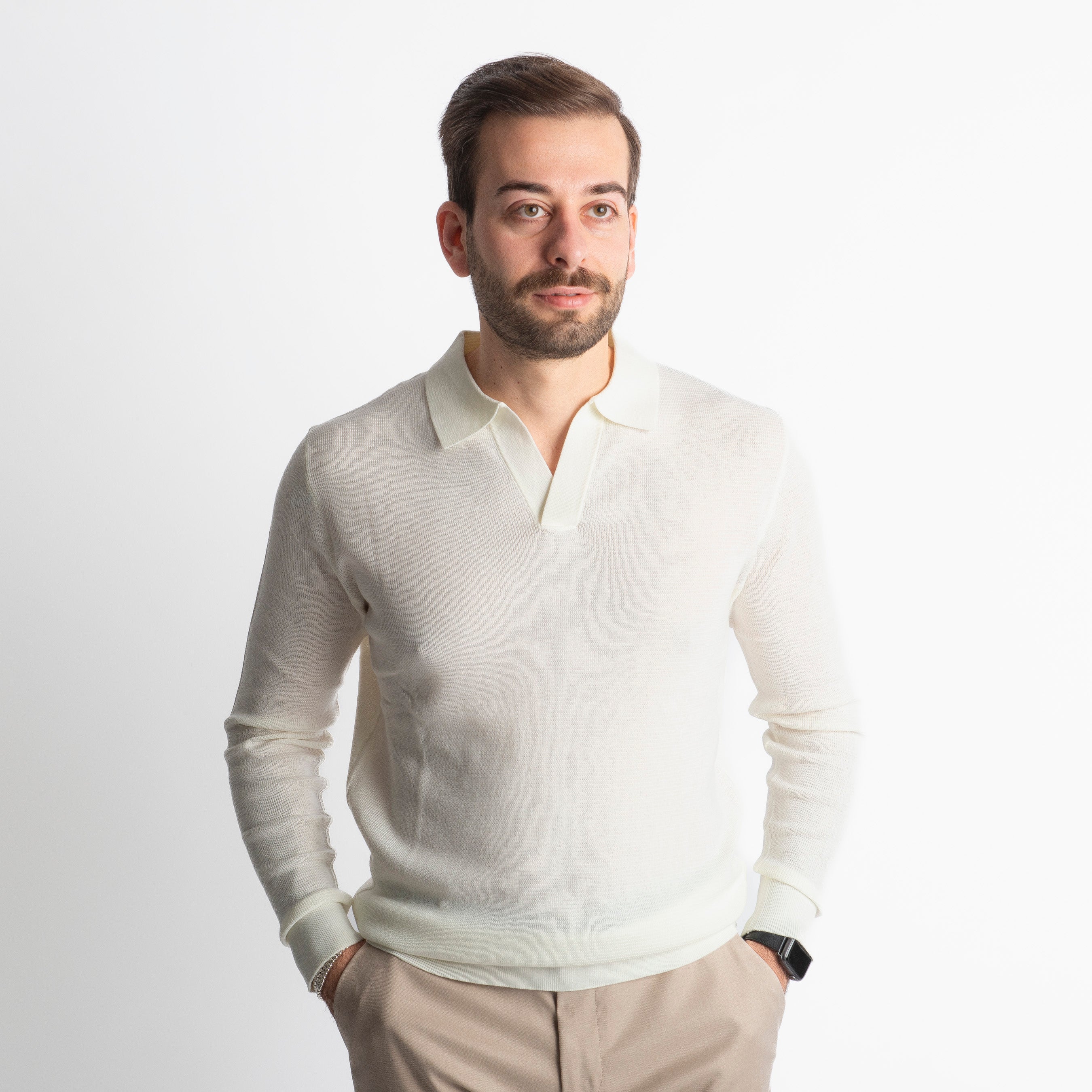 Polo Derby MI08PR Panna