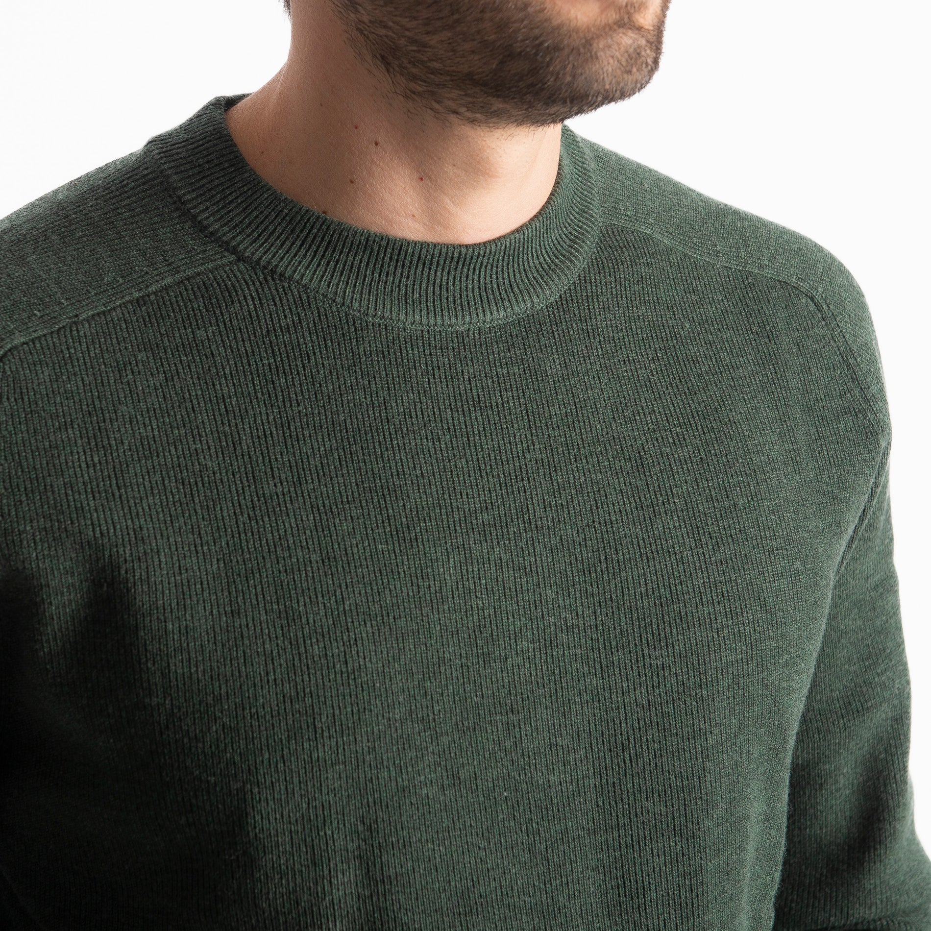 Maglioncino X875 A Costine Verde