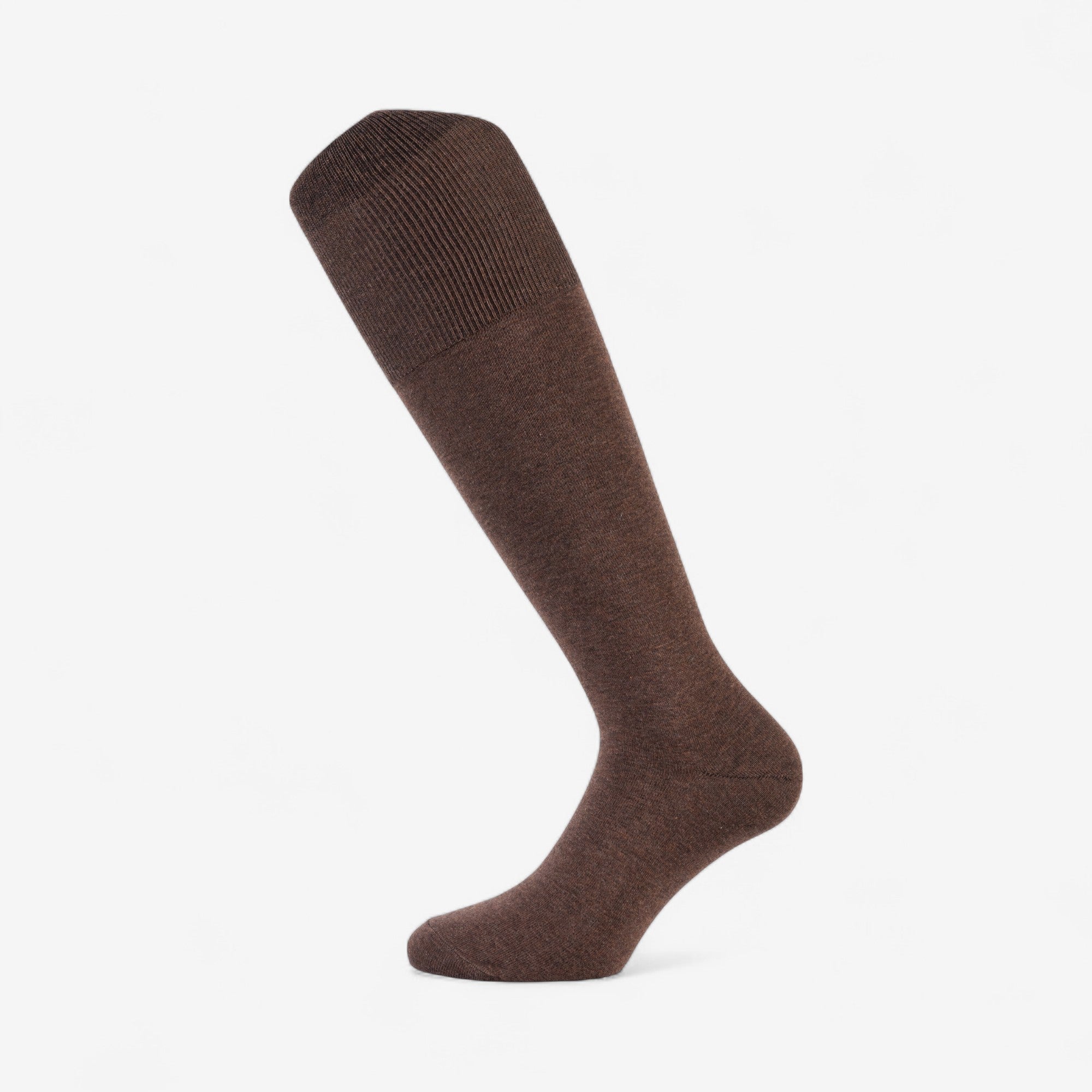 Calza Uomo in Cashmere Lungo Marrone