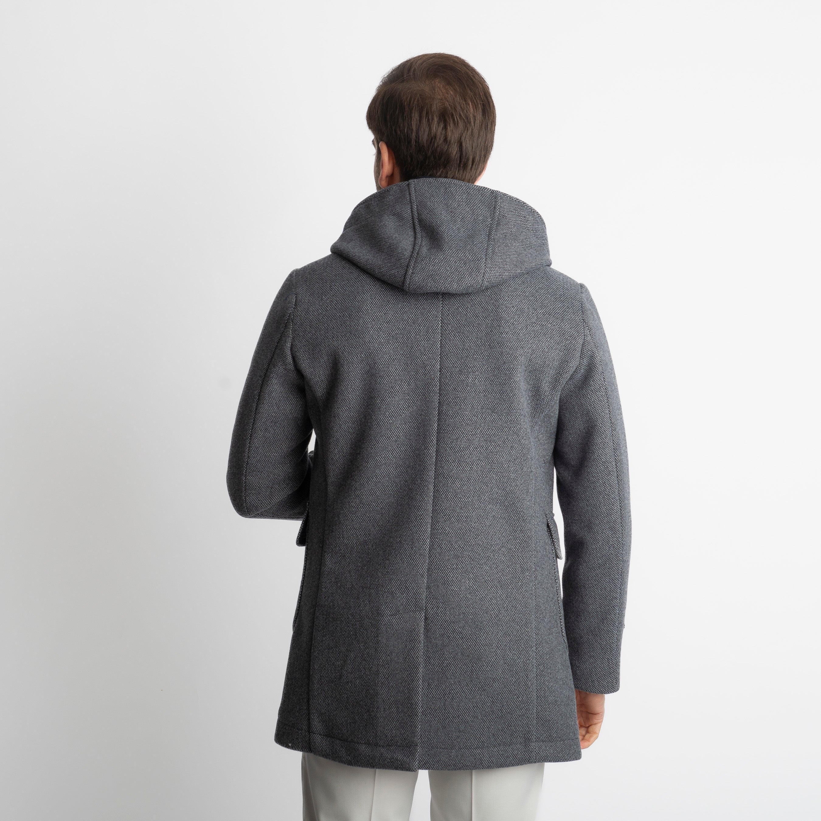 Cappotto Montgomery Spigato Blu