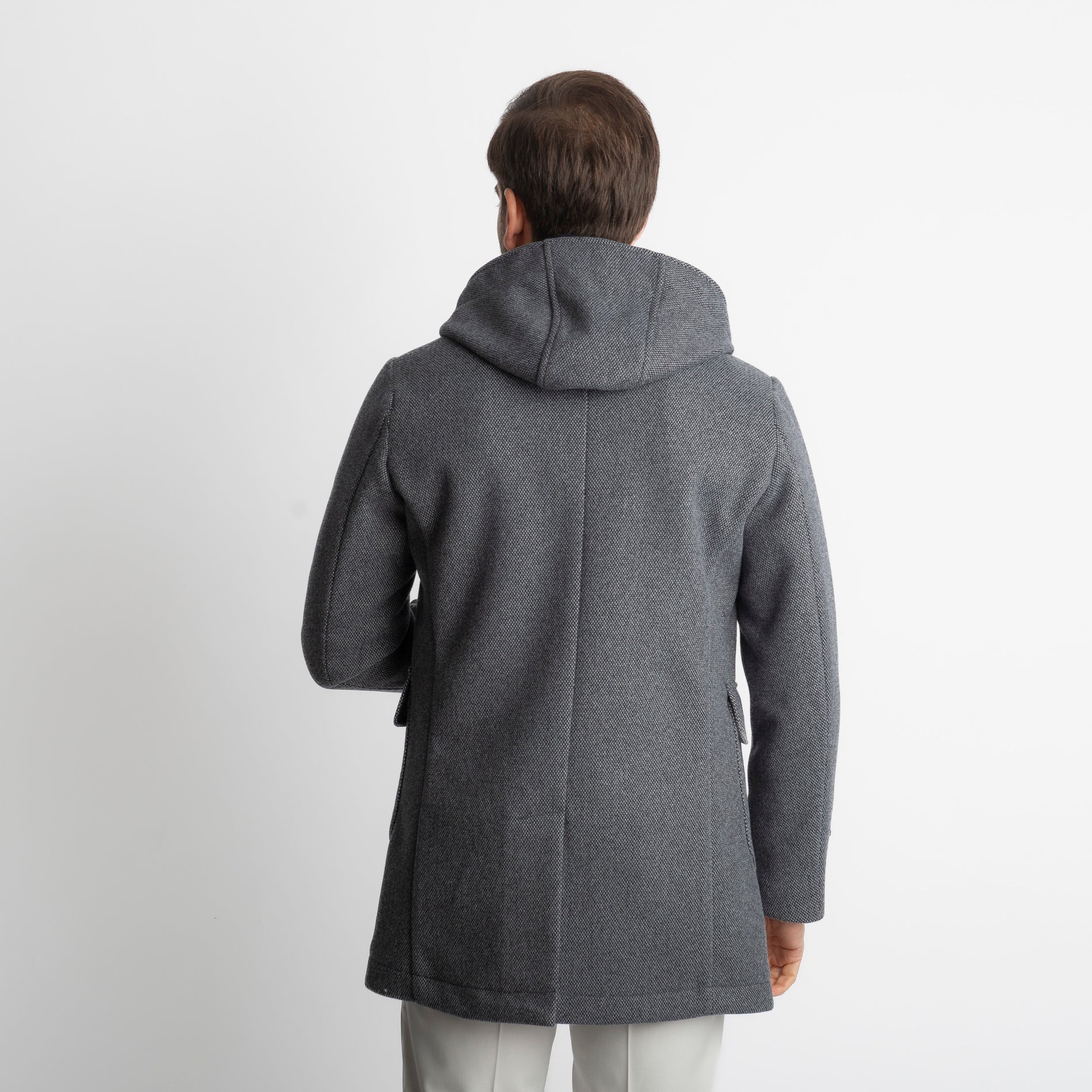 Cappotto Montgomery Spigato Blu