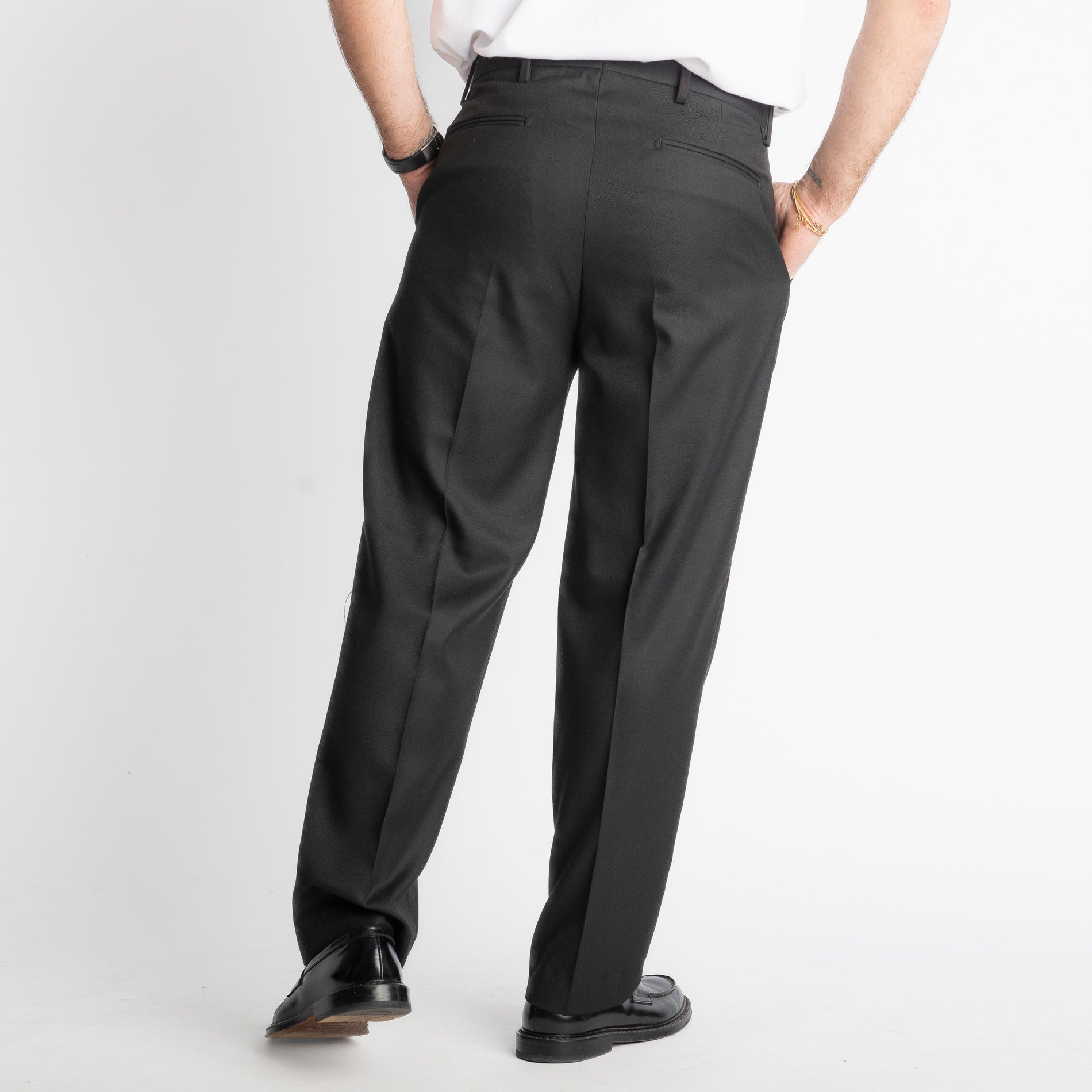 Pantalone Fondo Ampio Tennesse TO8015 Nero