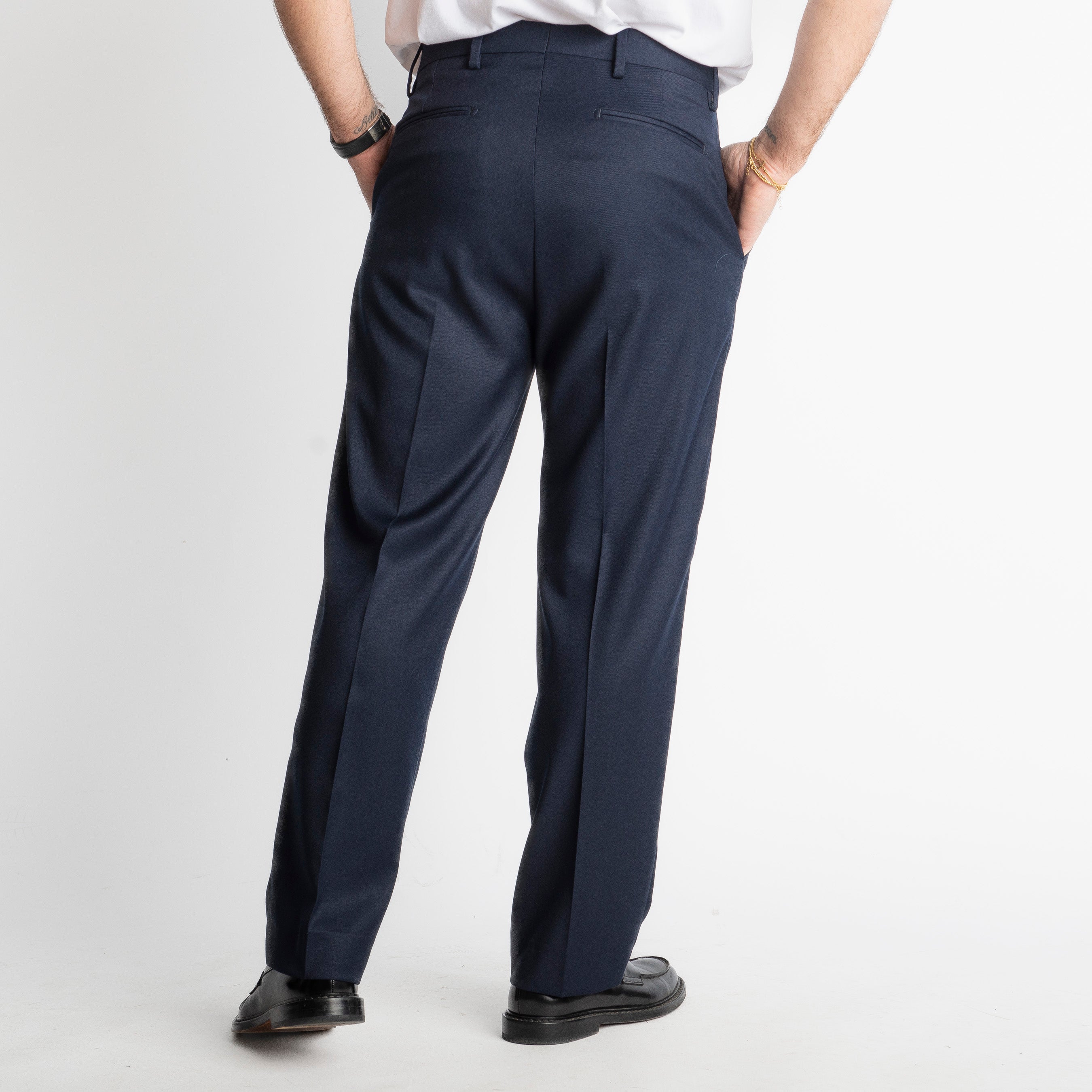 Pantalone Fondo Ampio Tennesse TO8015 Blu