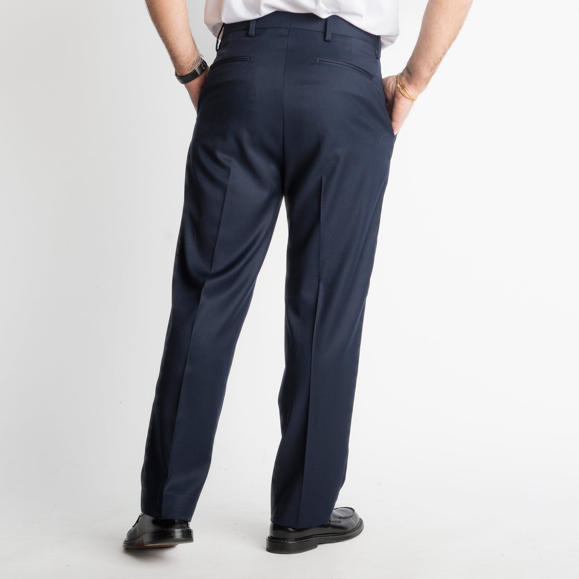 Pantalone Fondo Ampio Tennesse TO8015 Blu