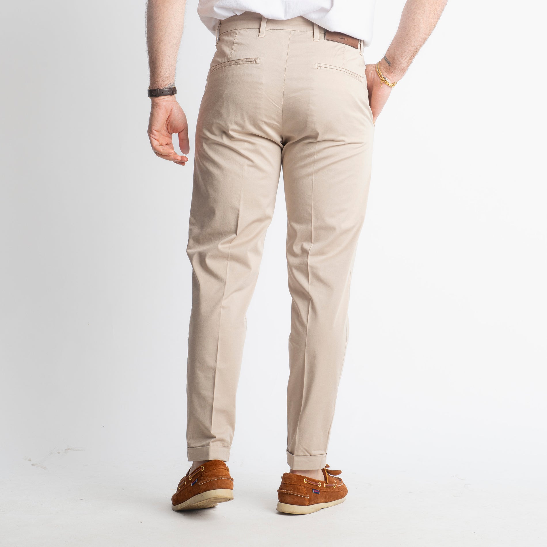 Pantalone Chino Tortora