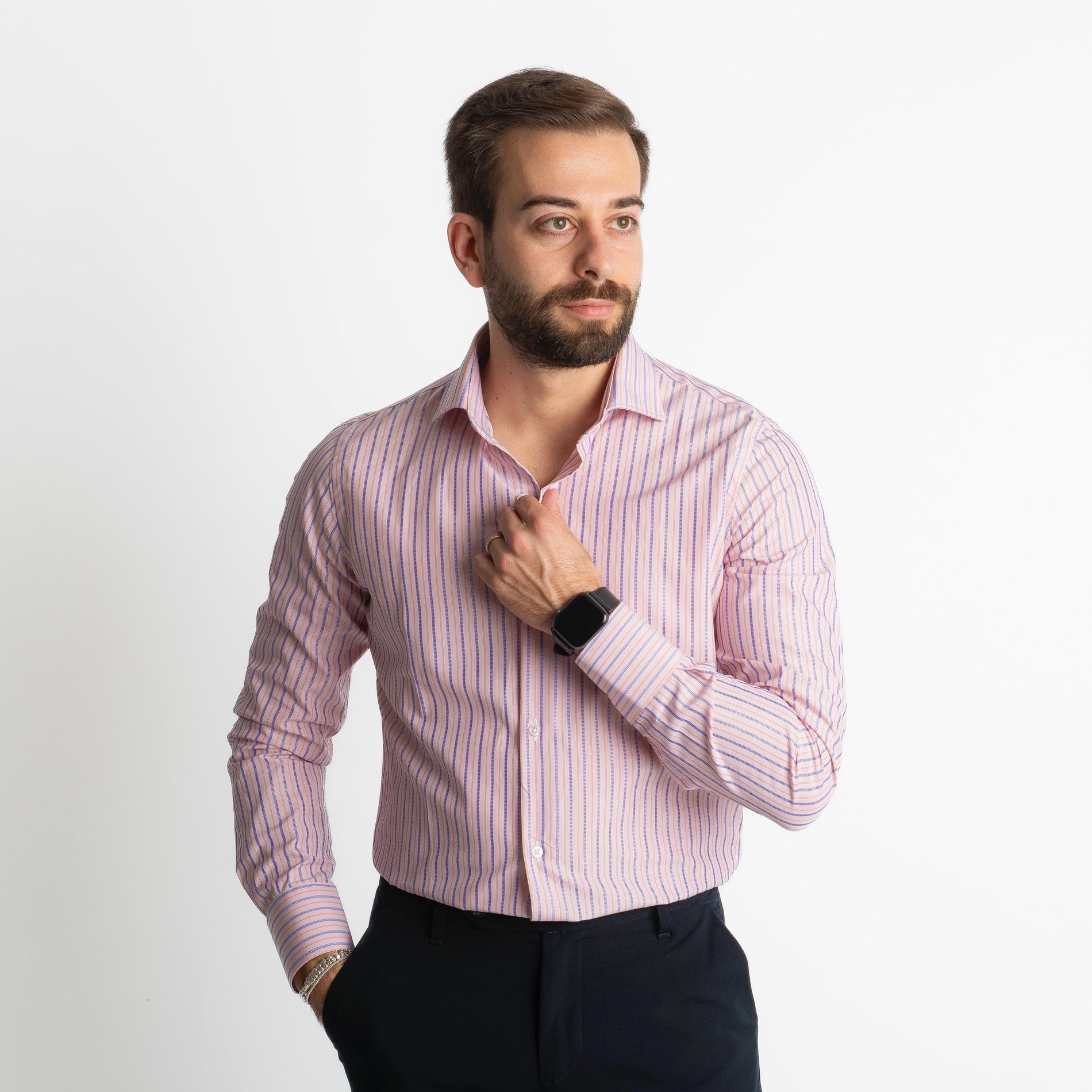 Camicia Old Money 4229 Rosa