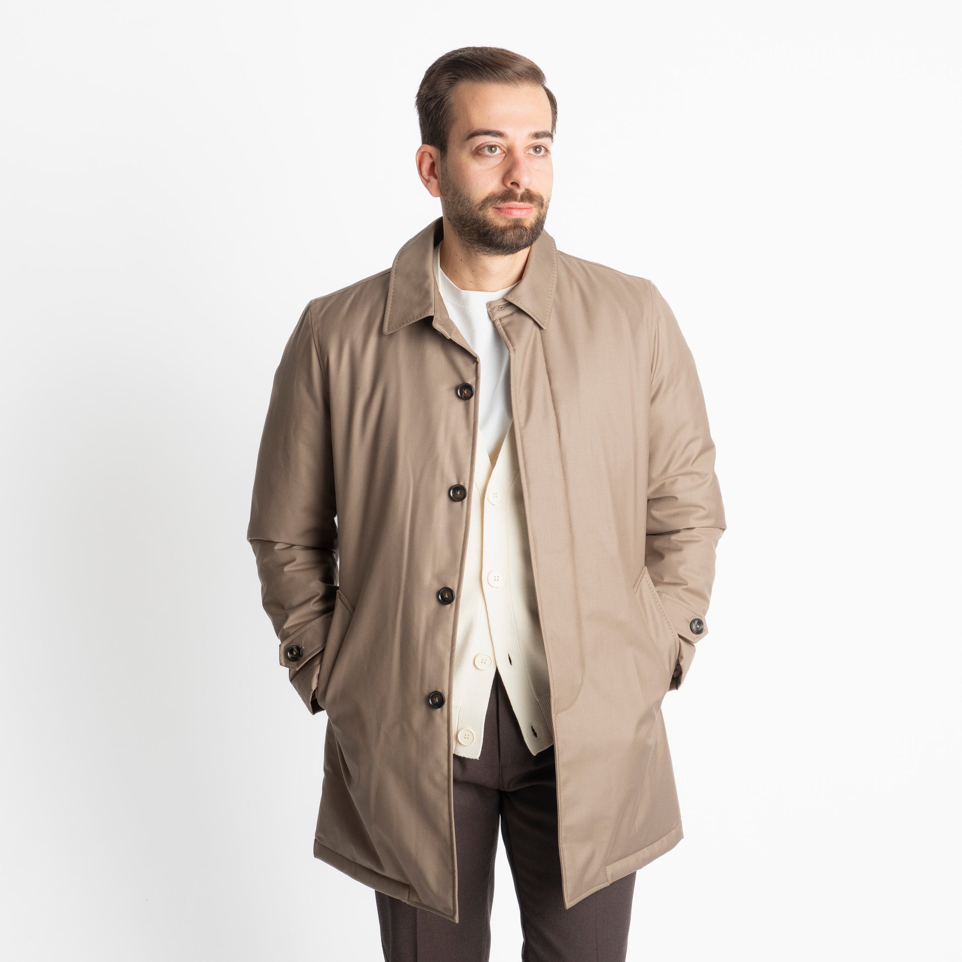 Trench MO3632 Beige