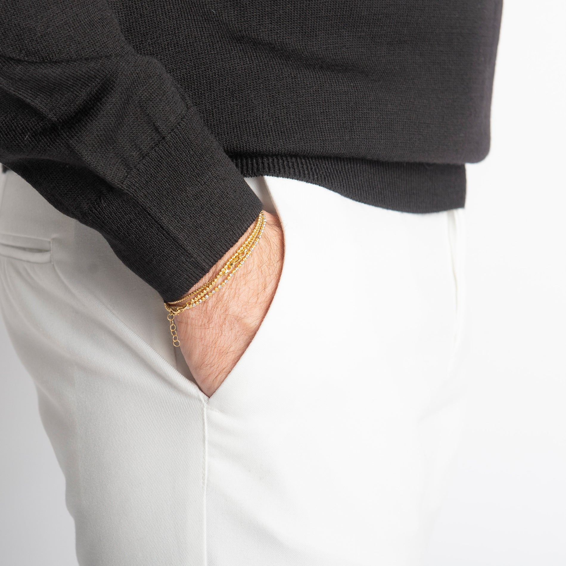 Polo Lana Merinos Nero