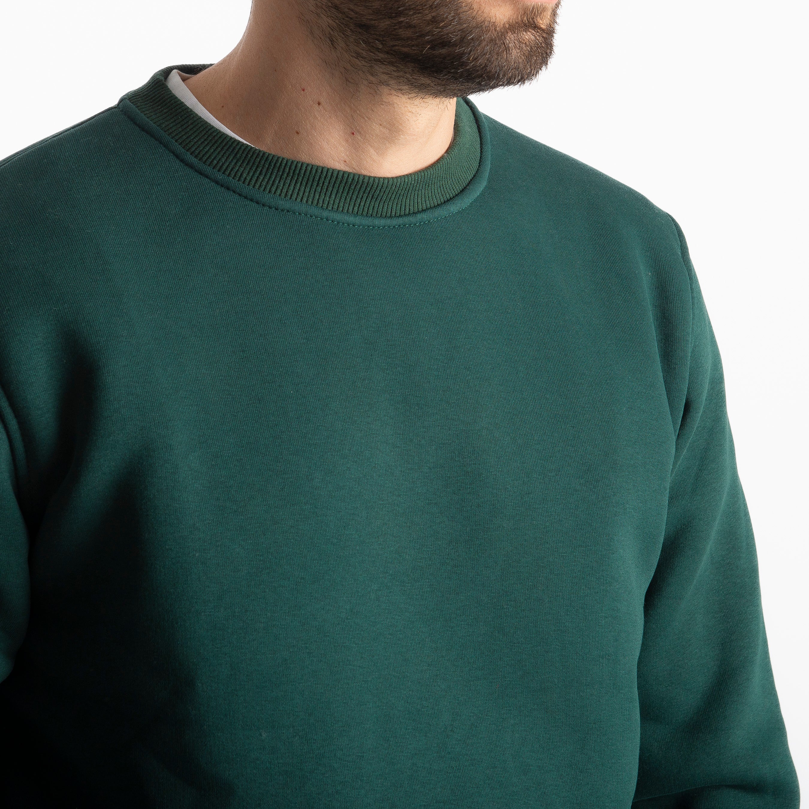 Felpa Uomo Girocollo 0310 Verde