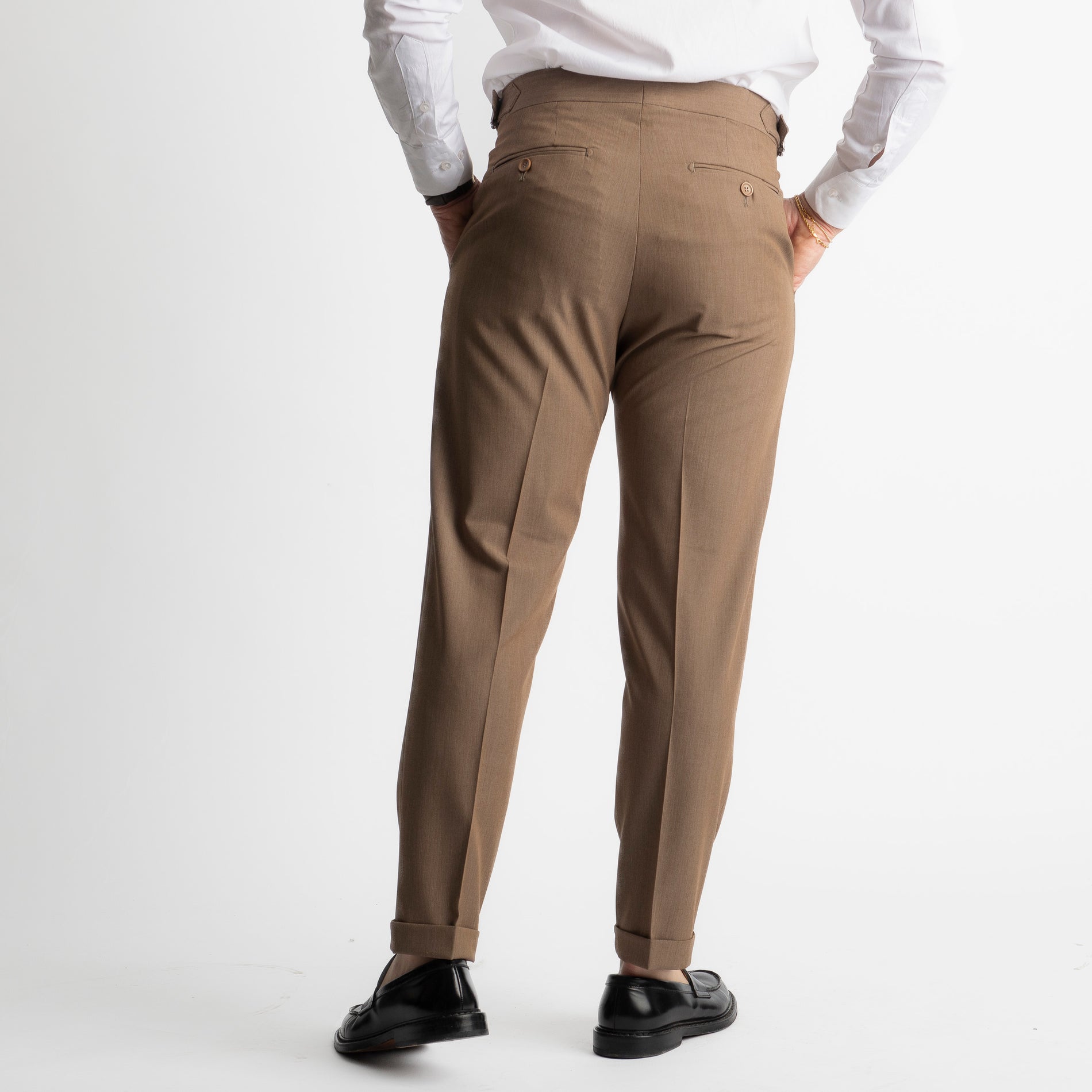 Pantalone Miller Doppia Fibbia Fango